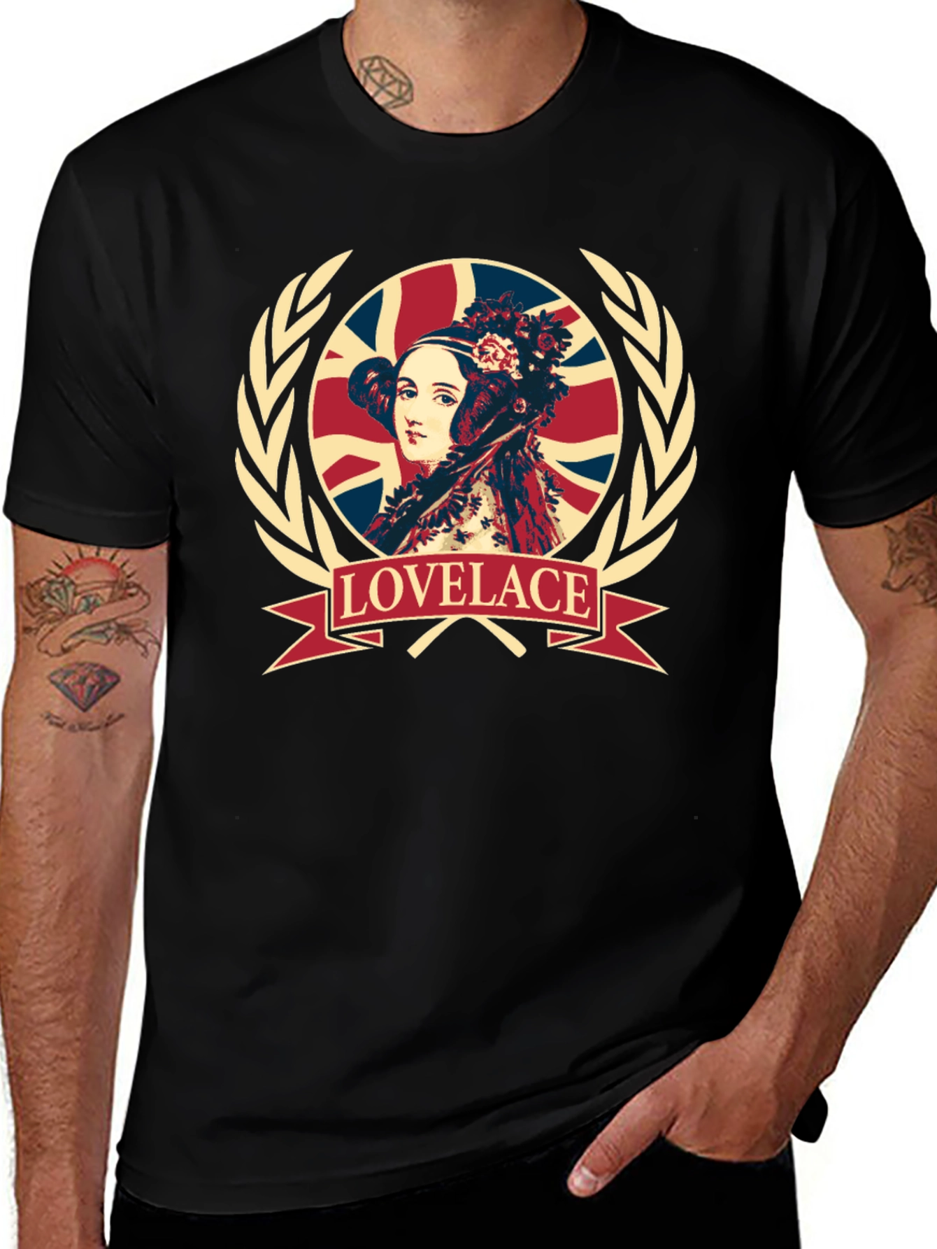 Lovelace T-Shirt - British Pride - Retro Style