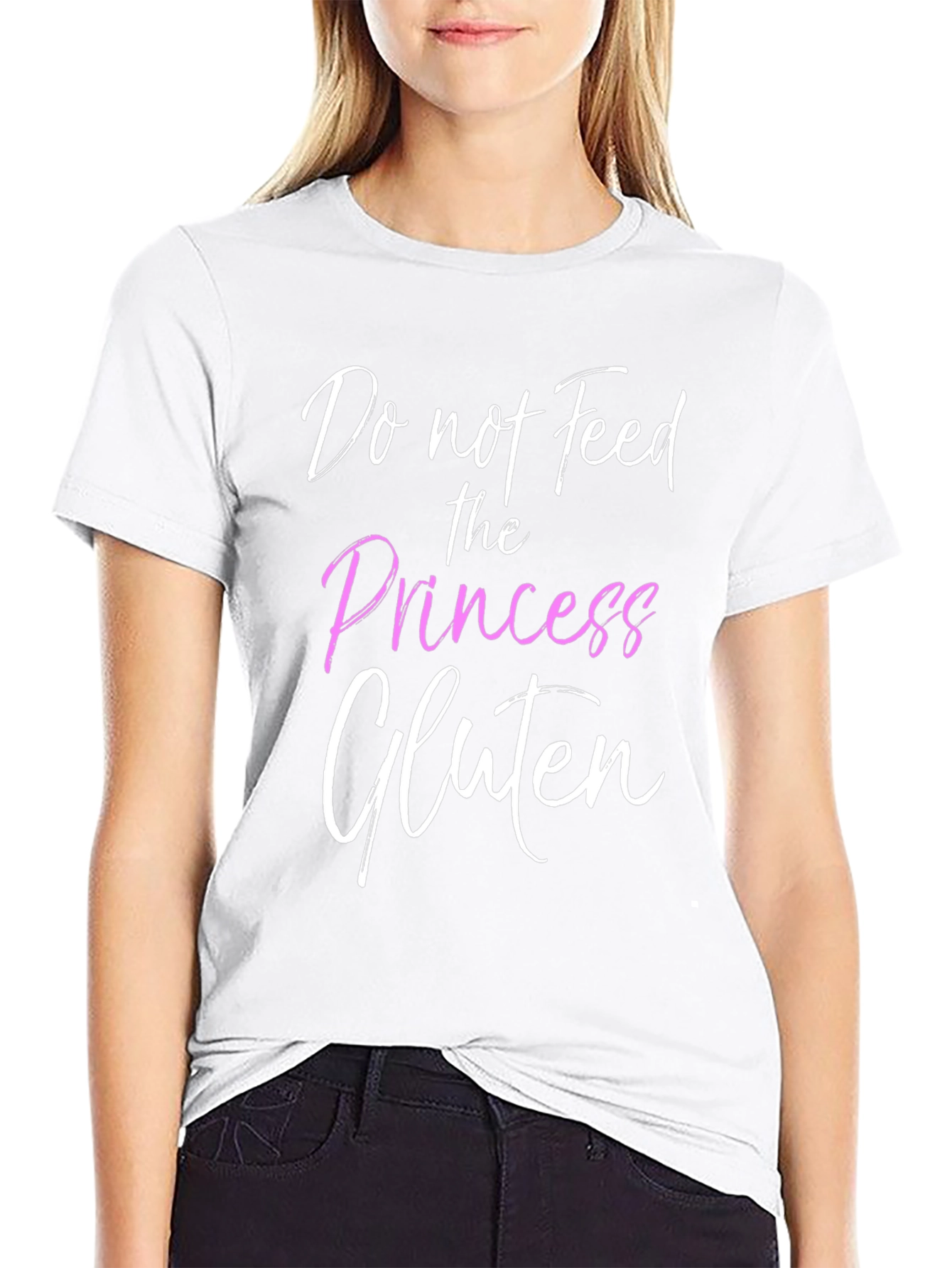 Do Not Feed the Princess Gluten T-Shirt