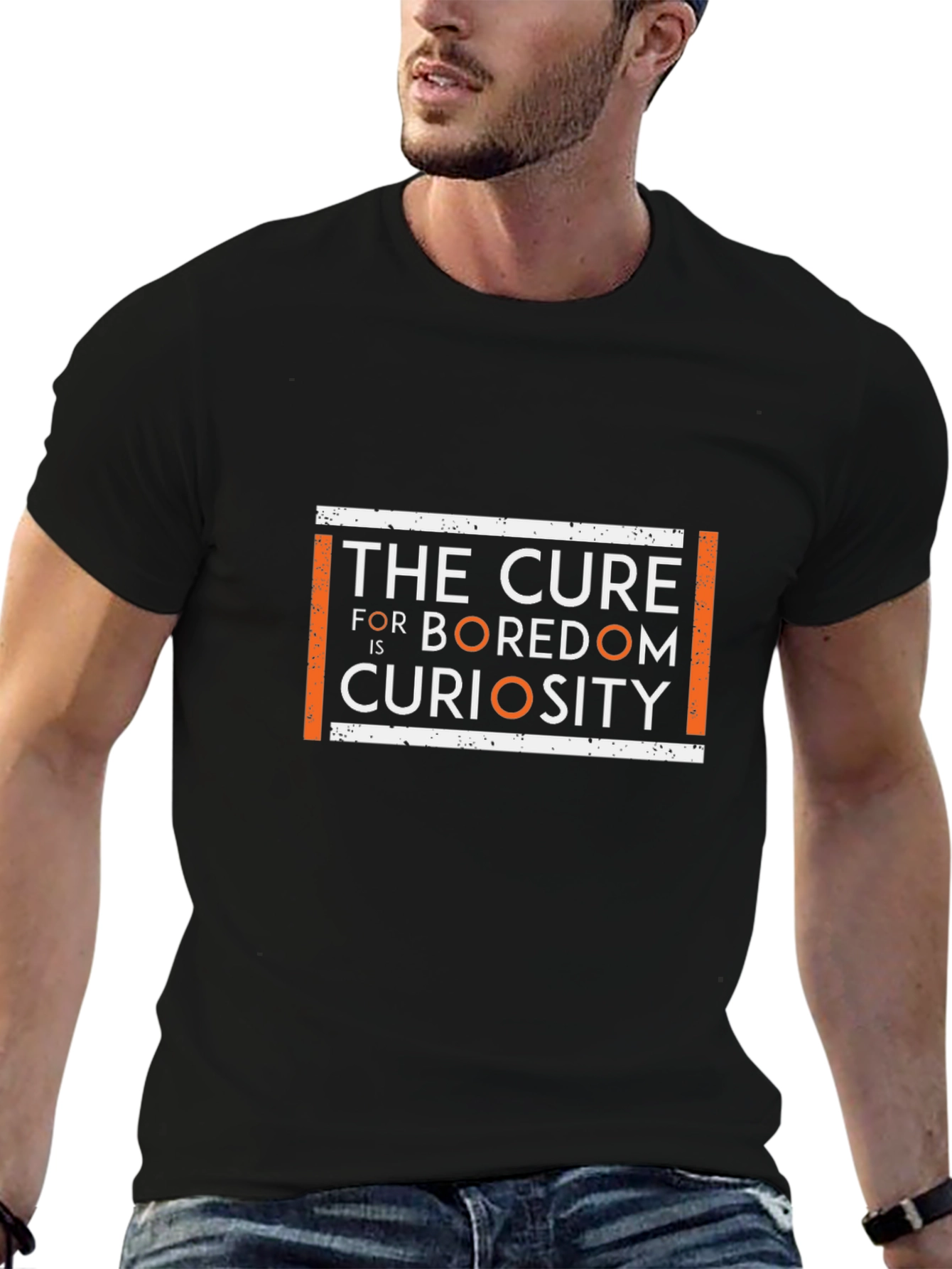 Cure for Boredom Curiosity Graphic T-Shirt