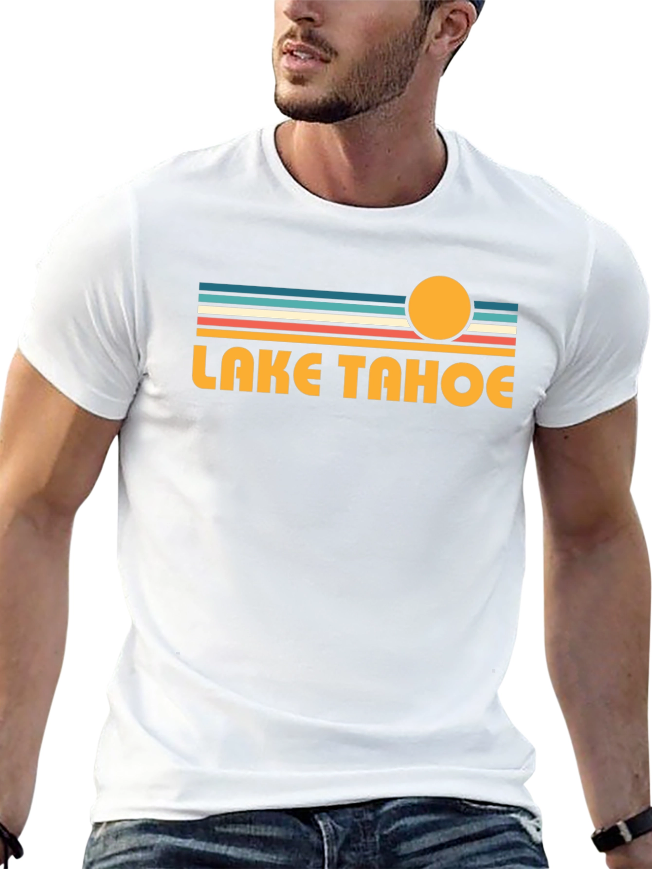 Retro Lake Tahoe Graphic Tee