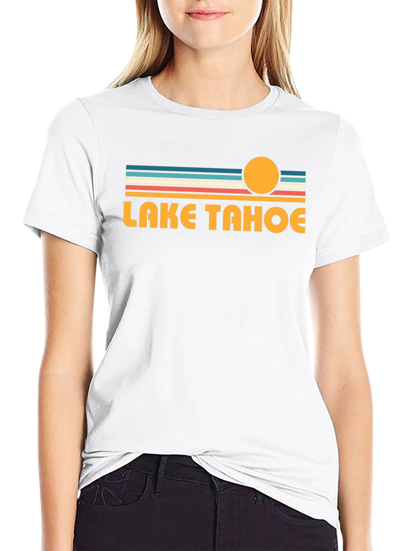 Retro Lake Tahoe Graphic Tee