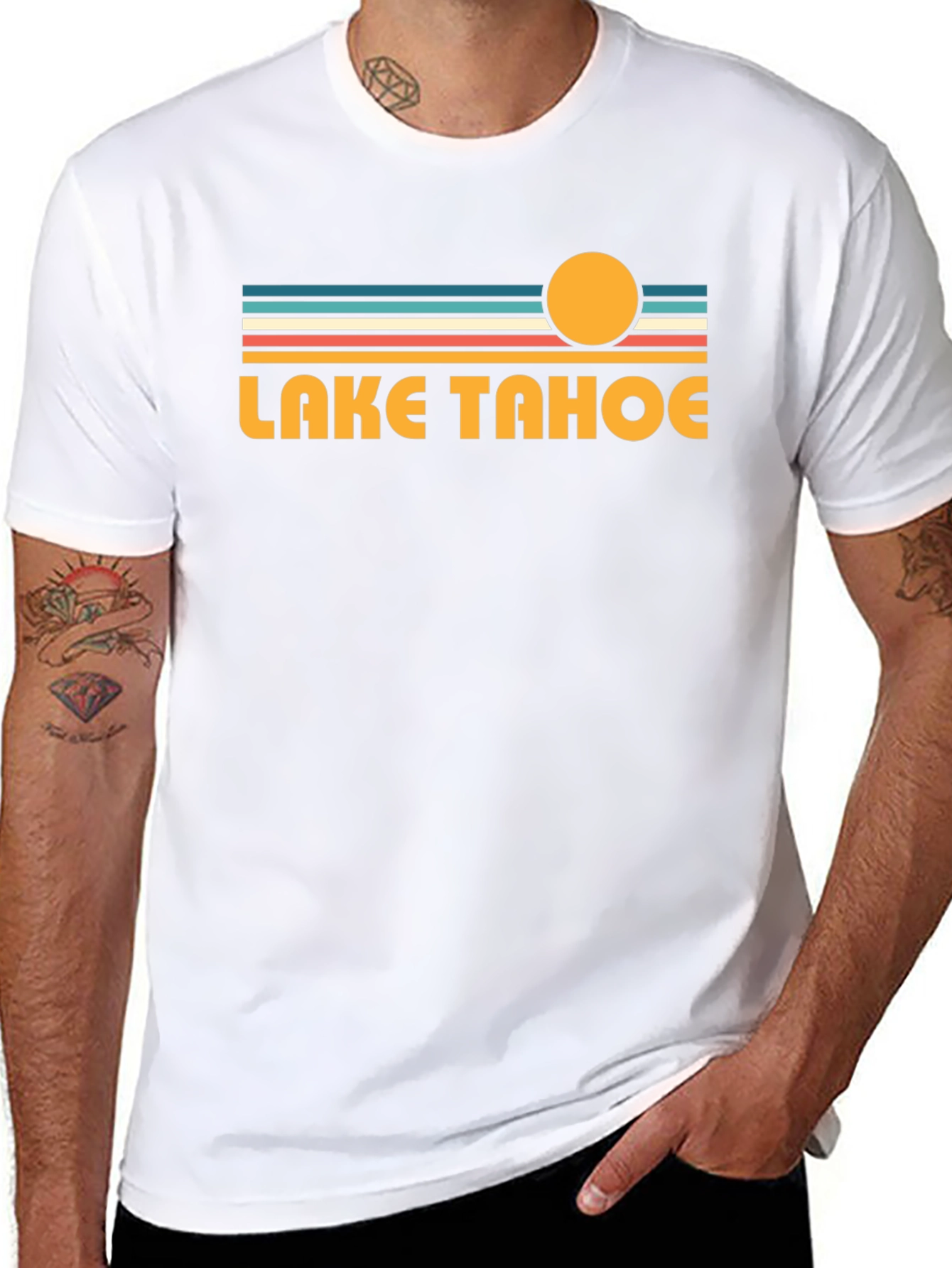 Retro Lake Tahoe Graphic Tee