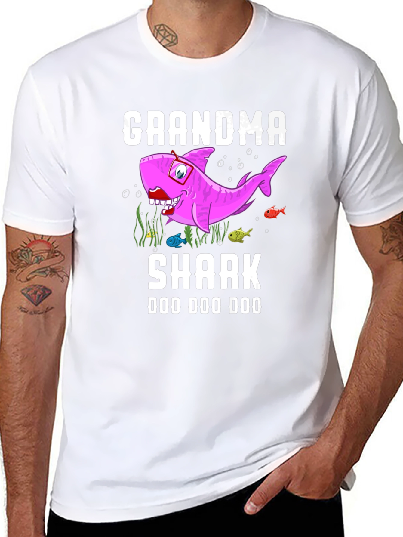 Grandma Shark Doo Doo Doo T-Shirt