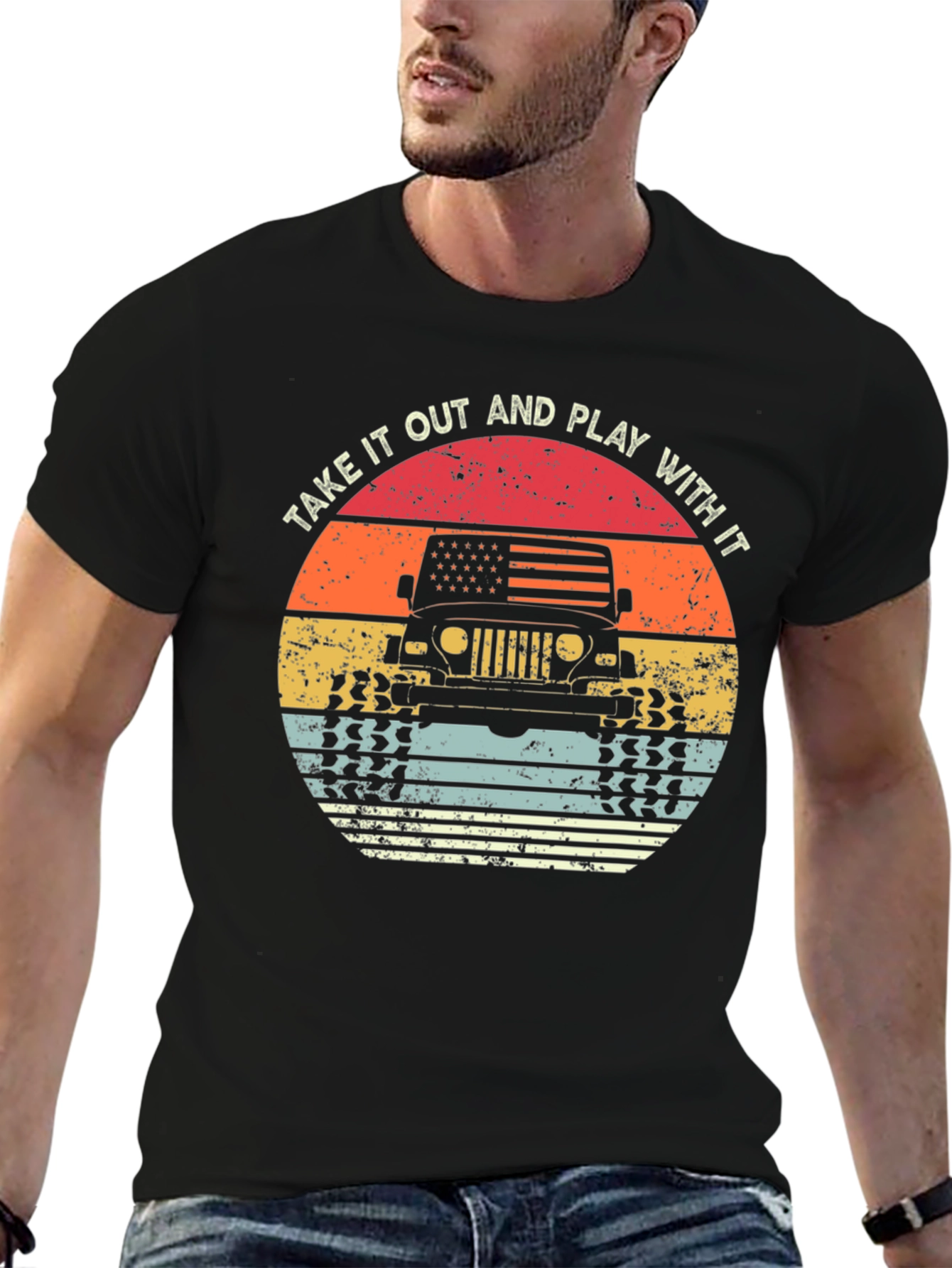 Take It Out & Play With It Jeep T-Shirt