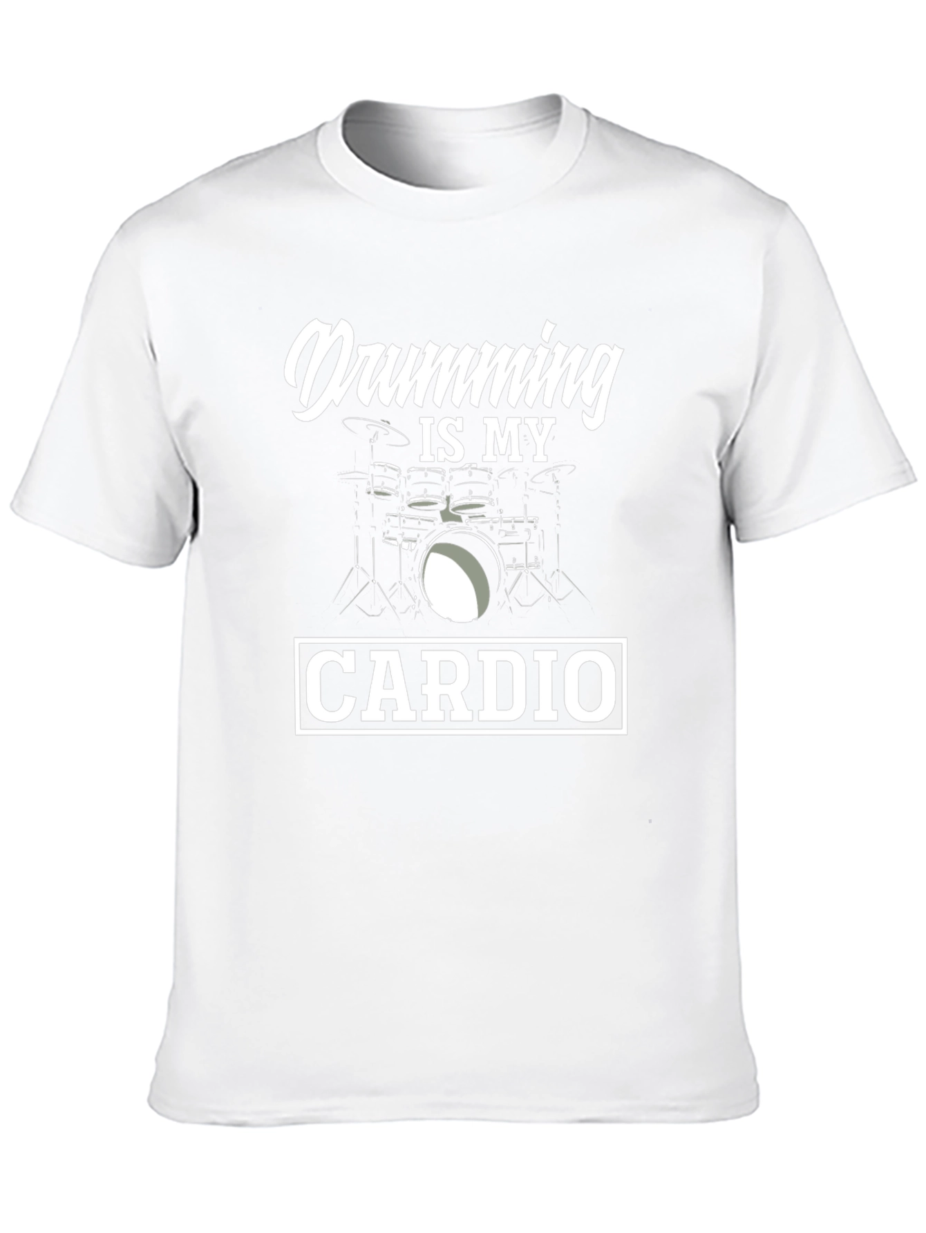 Drumming is My Cardio Graphic T-Shirt