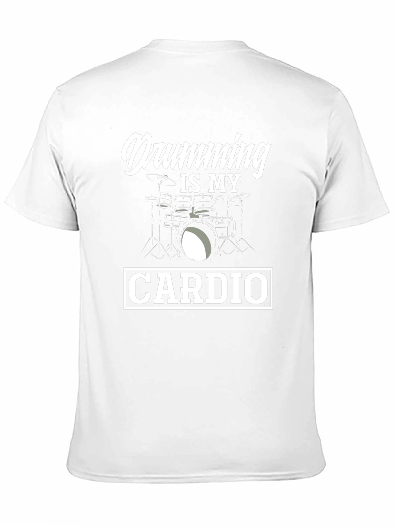 Drumming is My Cardio Graphic T-Shirt