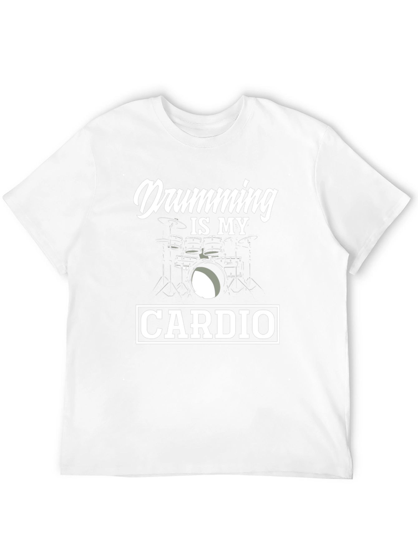 Drumming is My Cardio Graphic T-Shirt