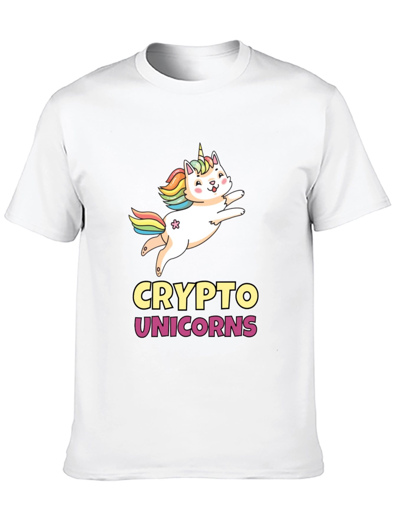 Crypto Unicorns Graphic T-Shirt