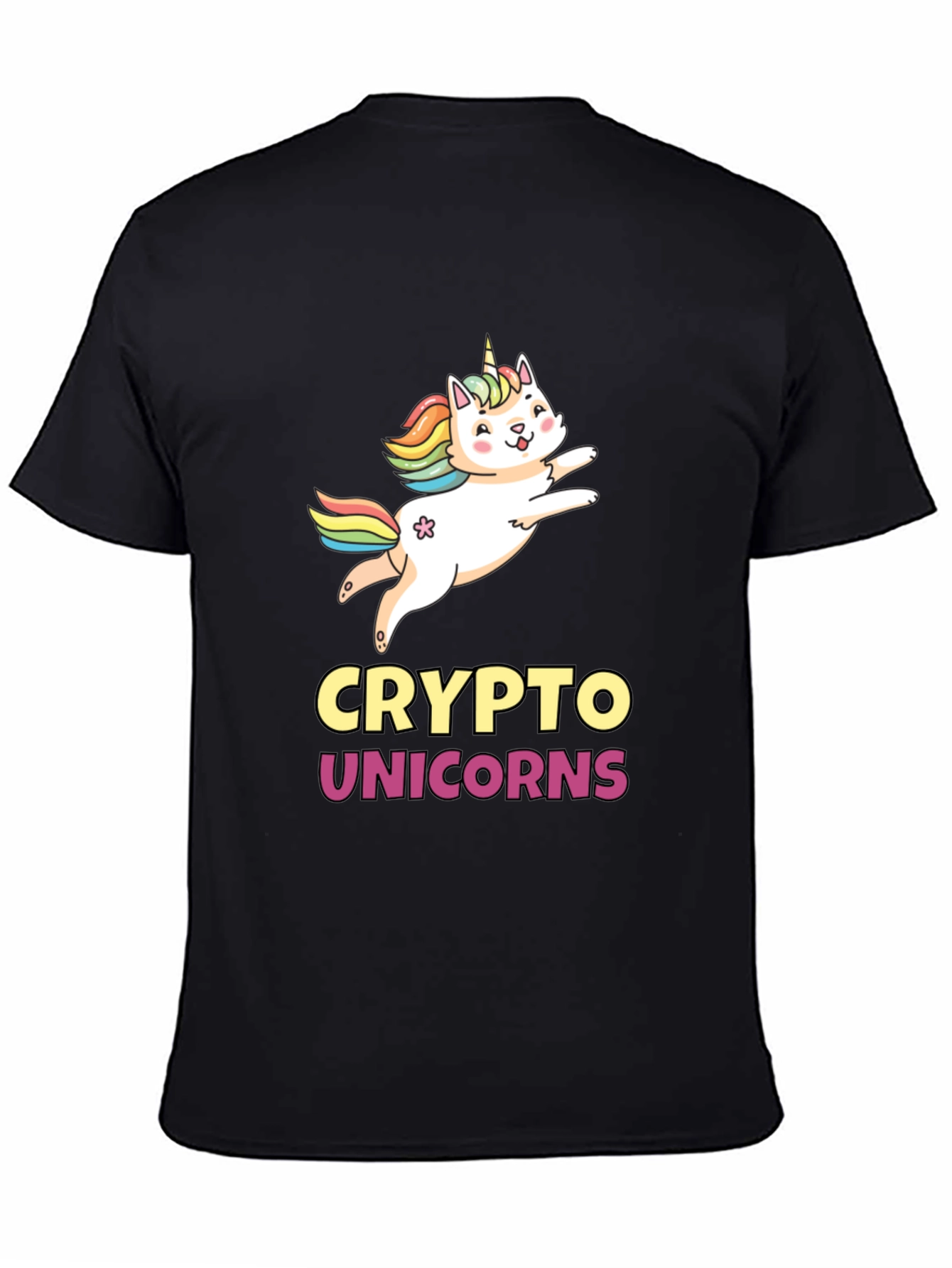 Crypto Unicorns Graphic T-Shirt