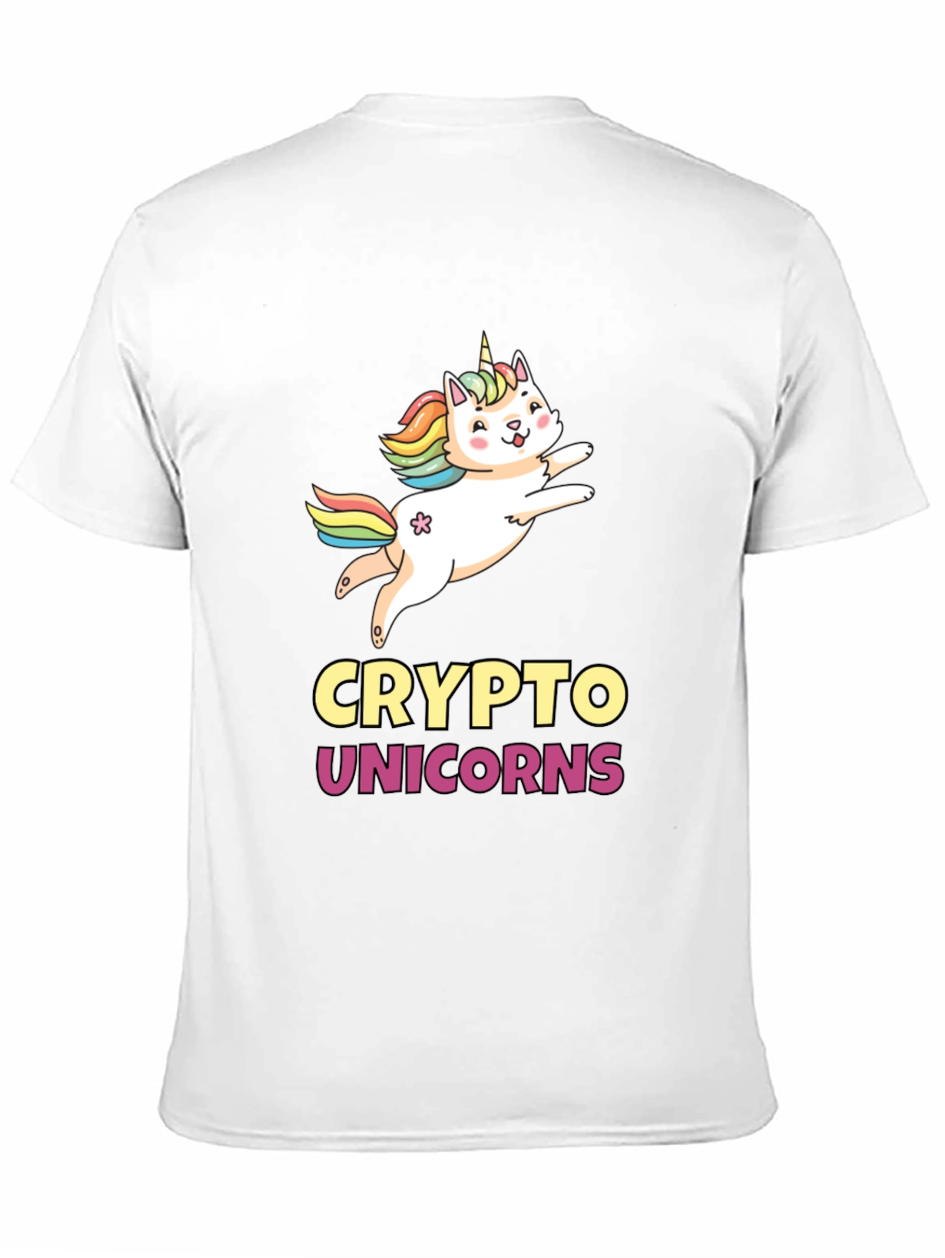 Crypto Unicorns Graphic T-Shirt