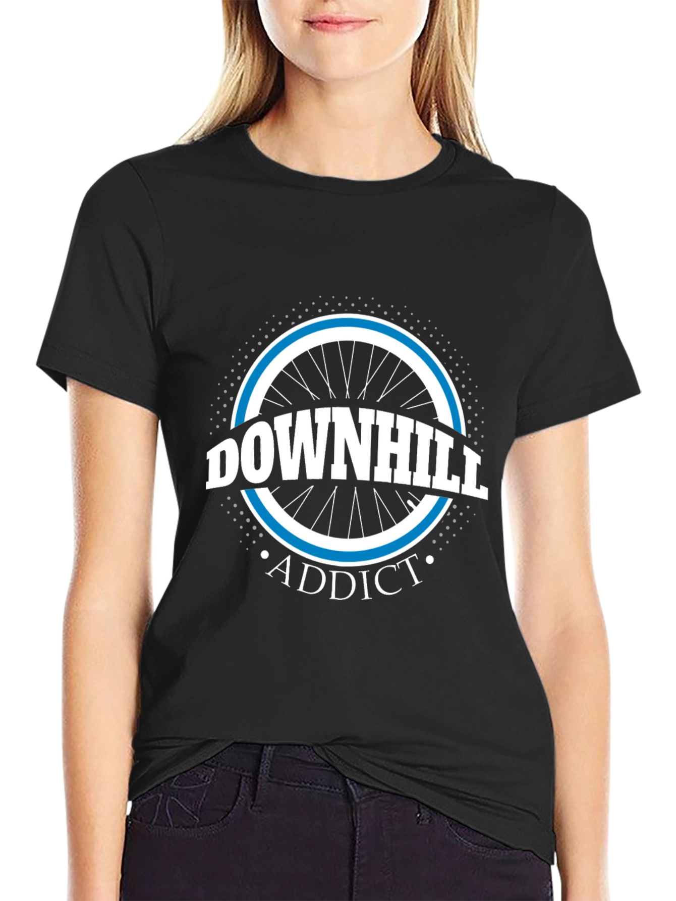 Downhill Addict Graphic Tee - Mountain Biking T-Shirt