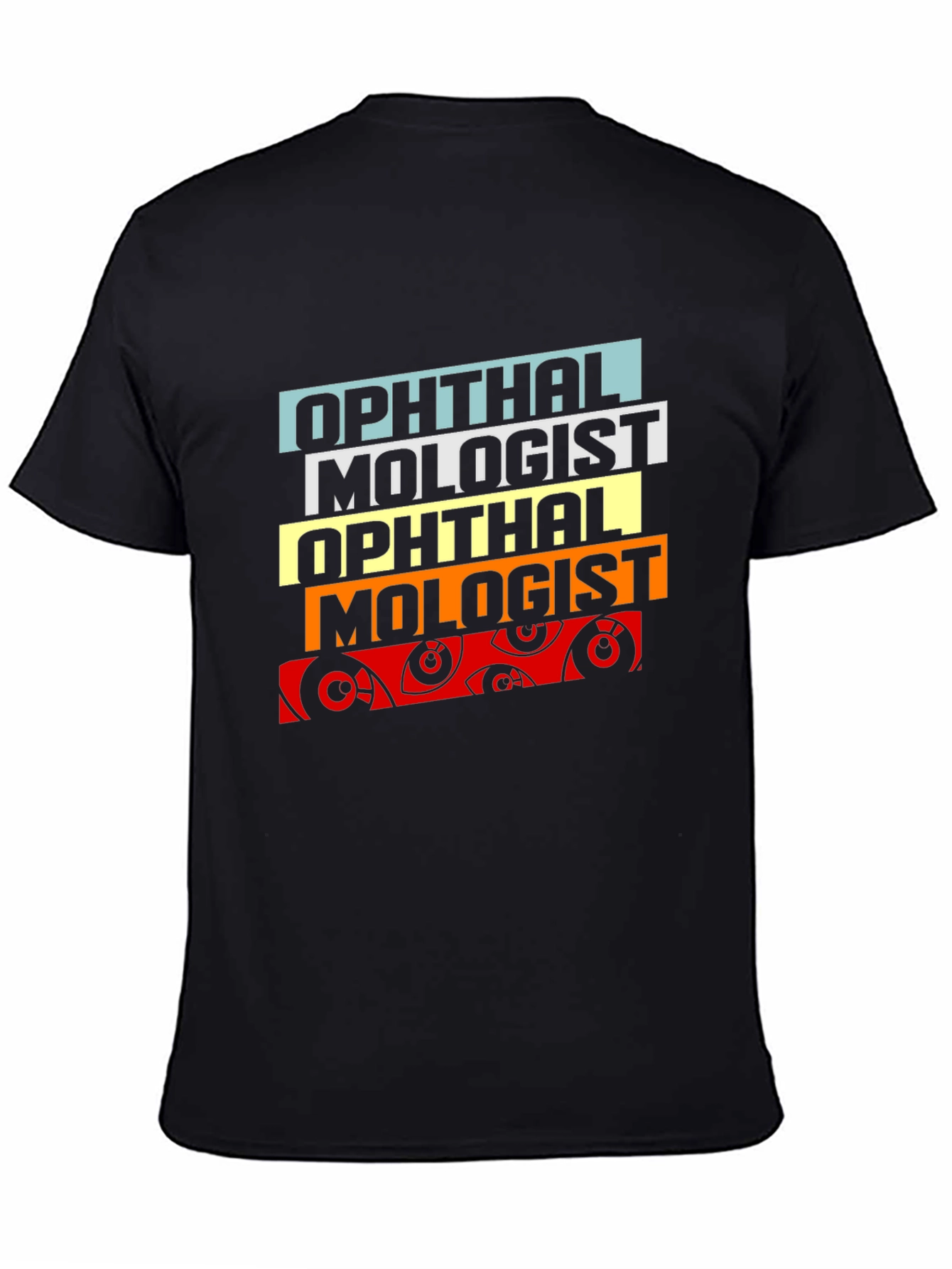 Ophthalmologist Eye Chart T-Shirt - Stylish Optometry Tee