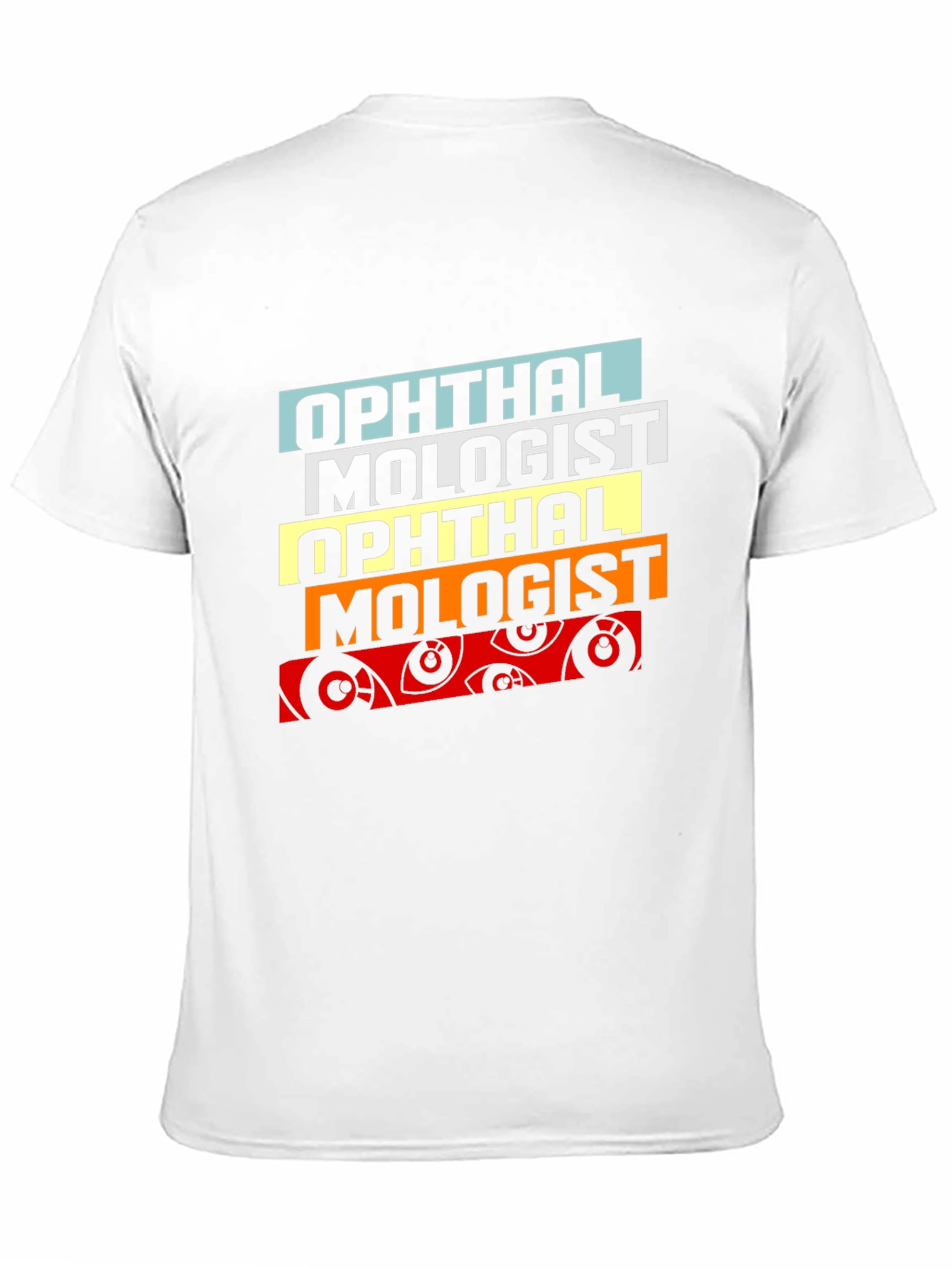 Ophthalmologist Eye Chart T-Shirt - Stylish Optometry Tee