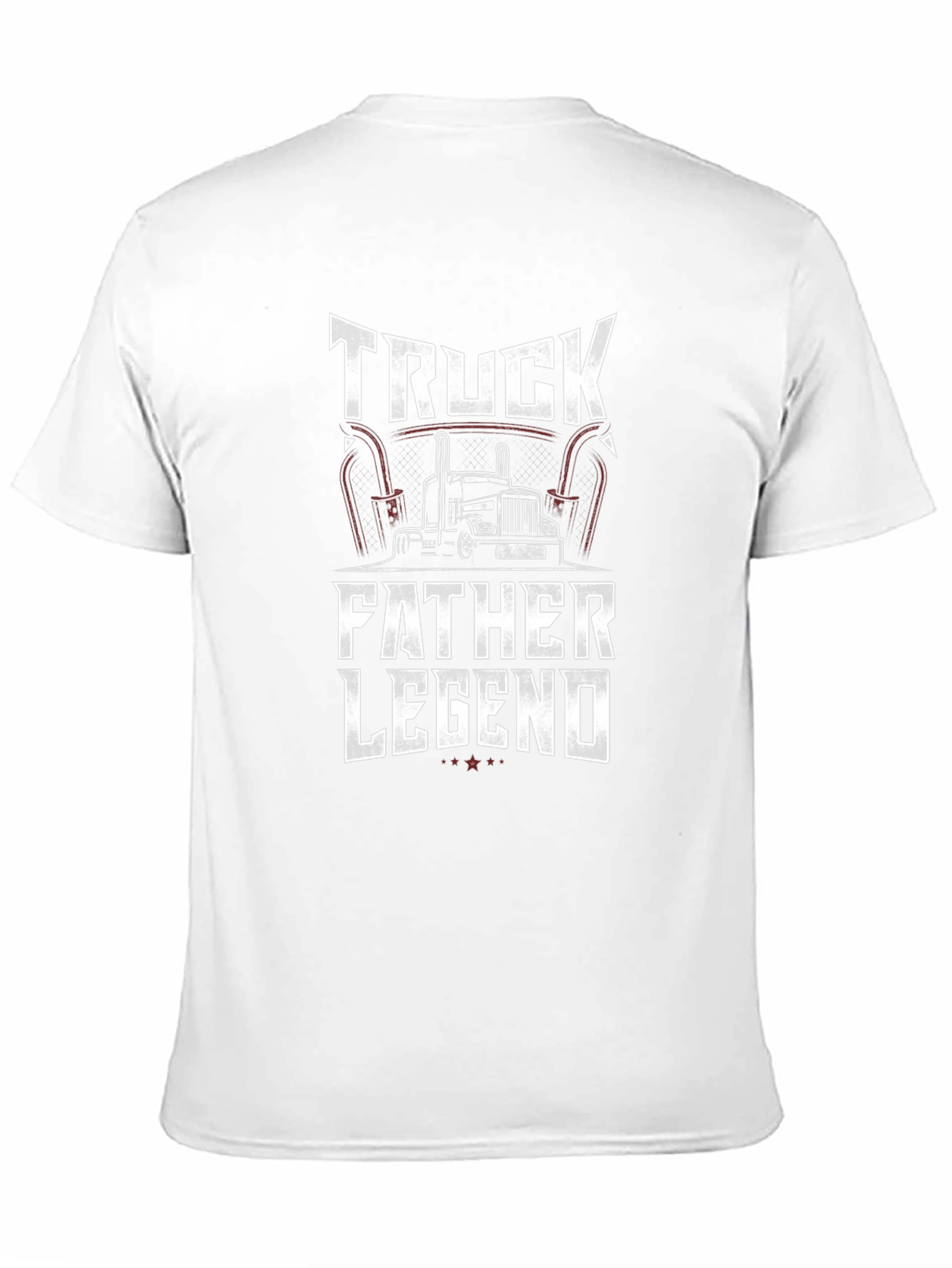 Truck Father Legend Black Graphic Tee
