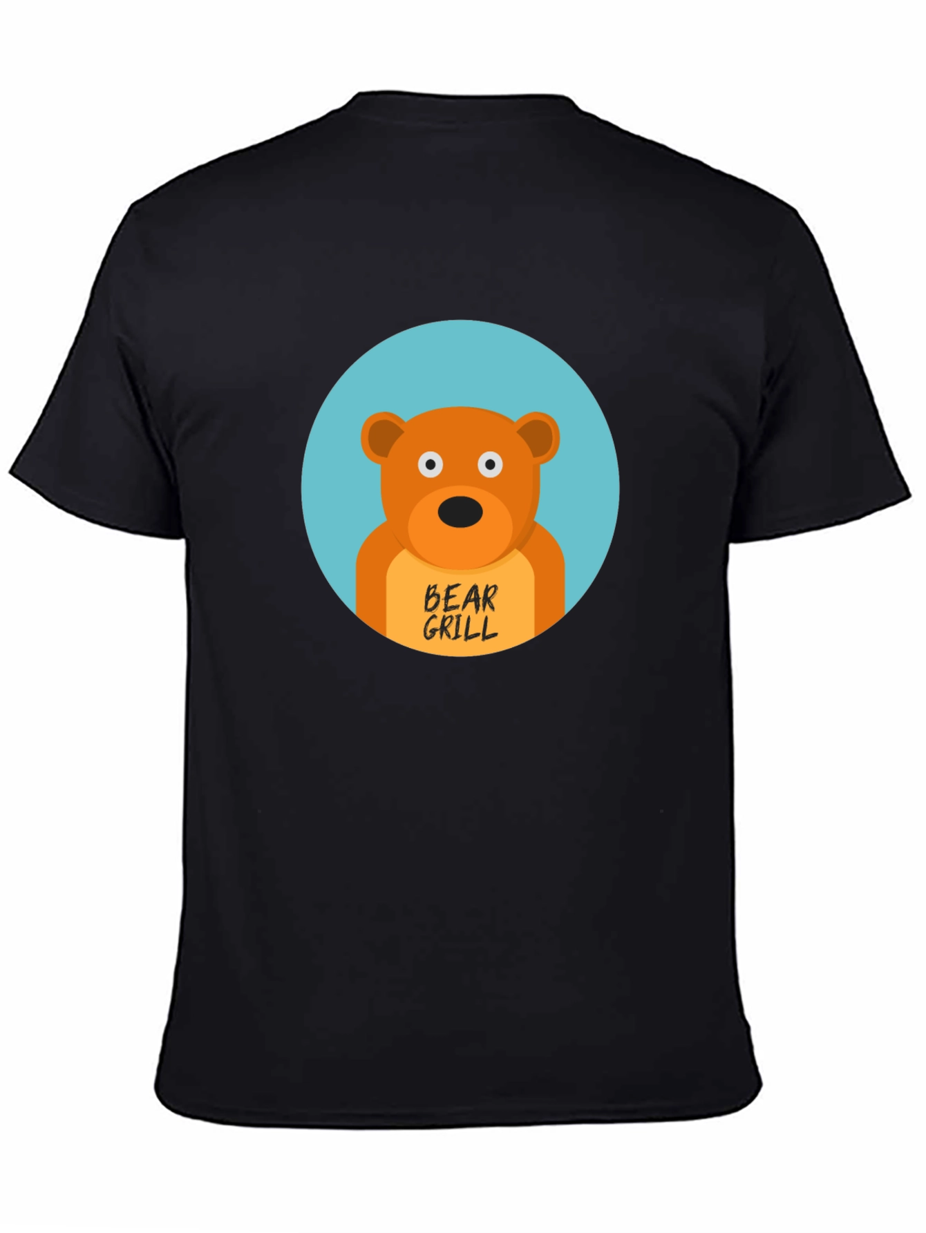 Bear Grill Funny Graphic T-Shirt