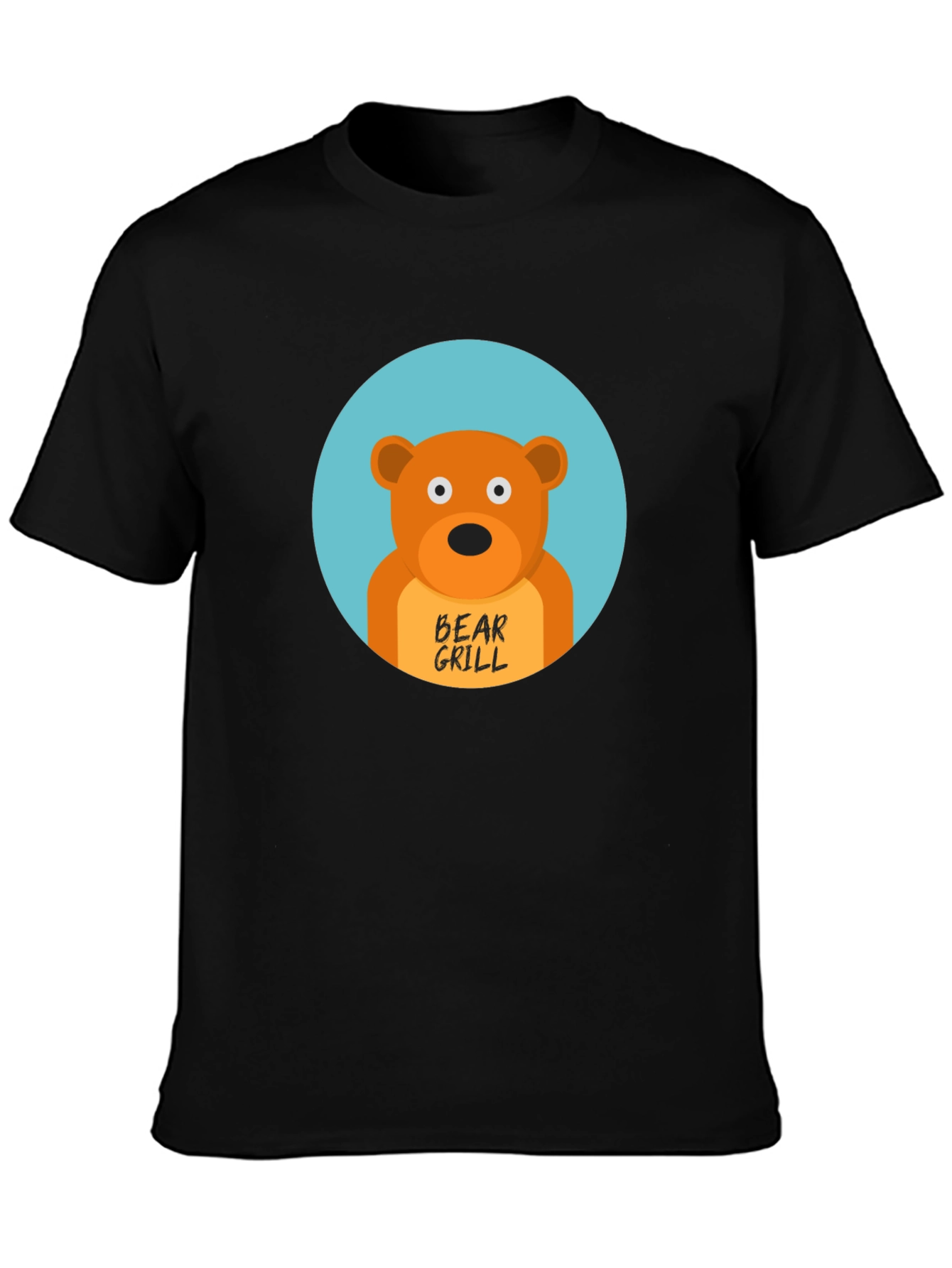 Bear Grill Funny Graphic T-Shirt
