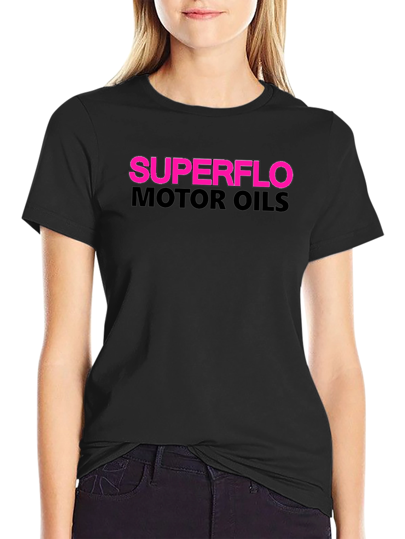 Superflo Motor Oils Graphic Tee - Black
