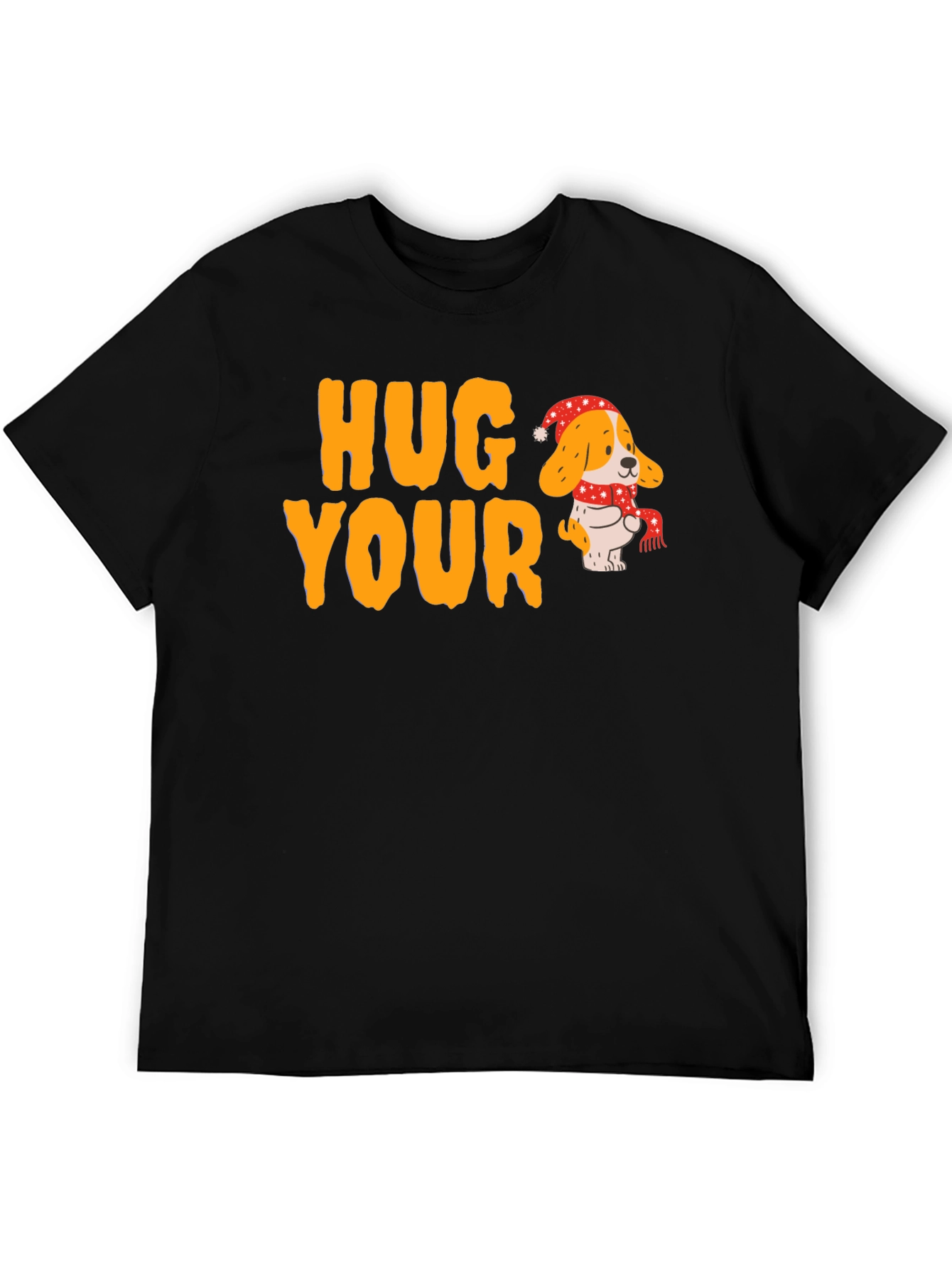 Hug Your Dog T-Shirt Holiday Beagle Tee