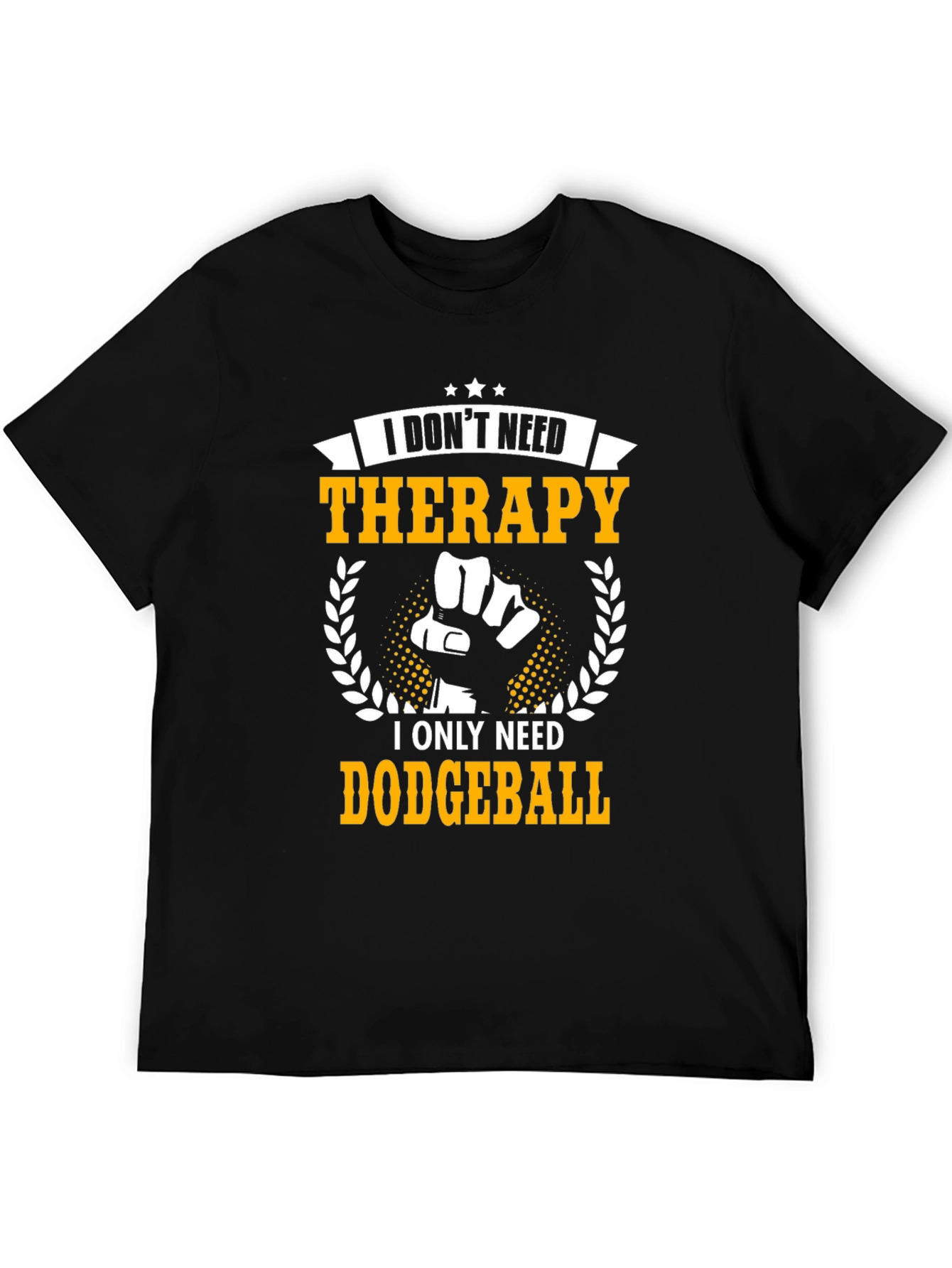 Dodgeball Therapy T-Shirt - Funny Sport Tee