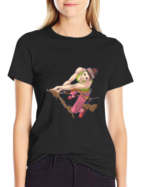 Rock Climbing Girl Graphic Tee