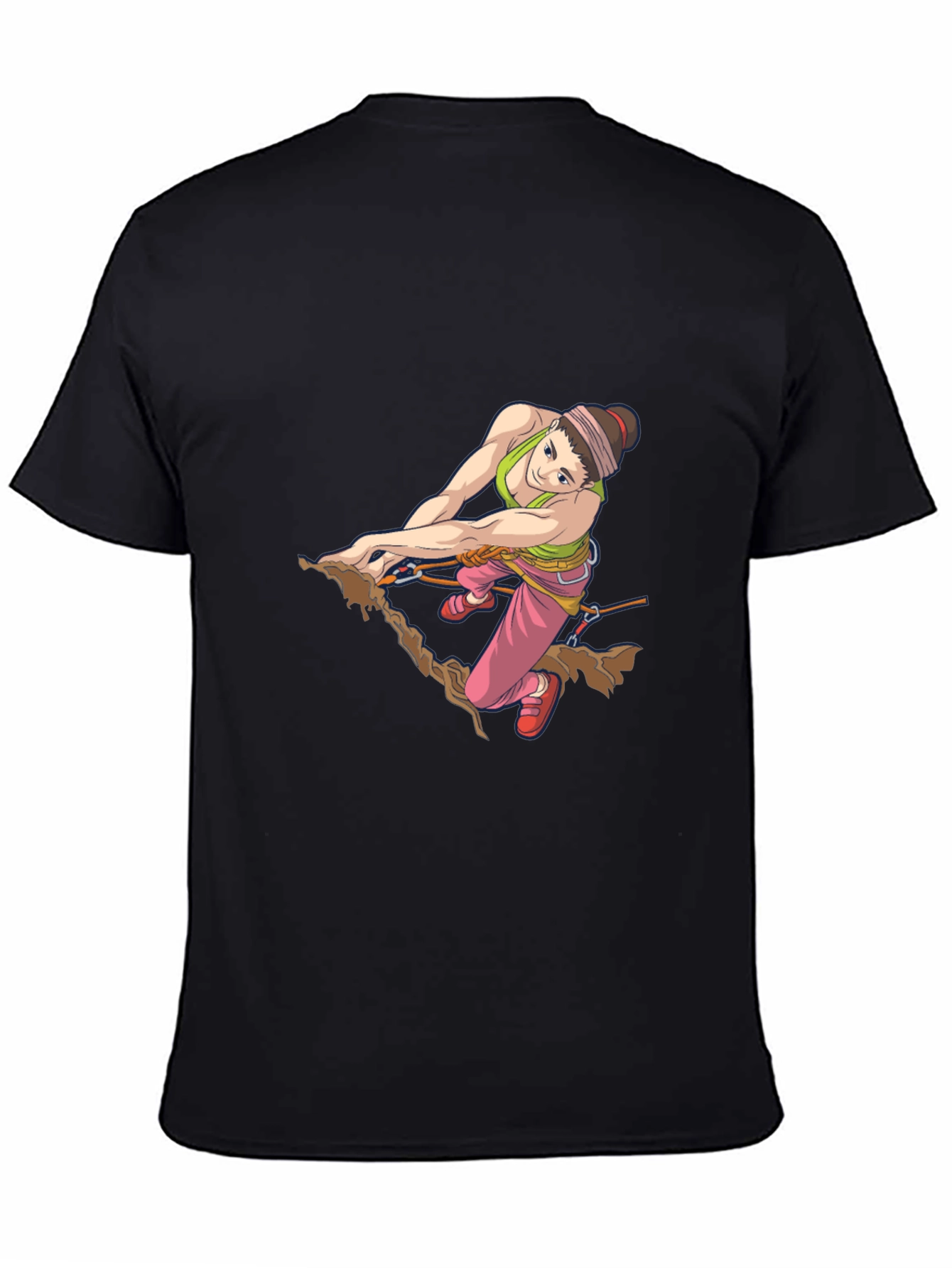 Rock Climbing Girl Graphic Tee