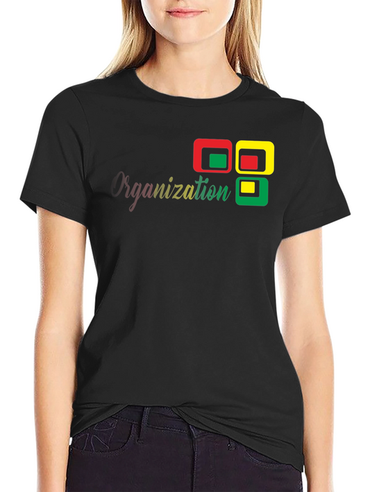 Organization Graphic Black T-Shirt