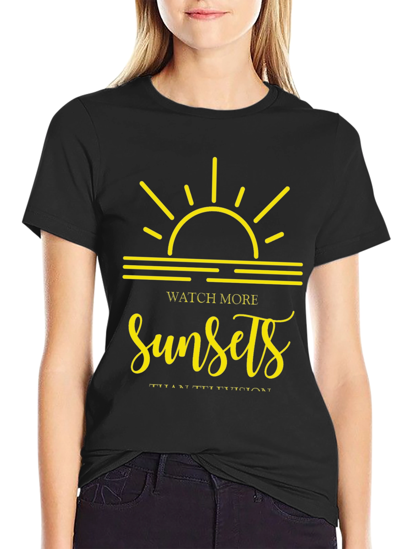 Watch More Sunsets Graphic Tee