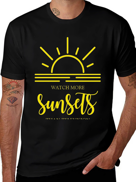 Watch More Sunsets Graphic Tee