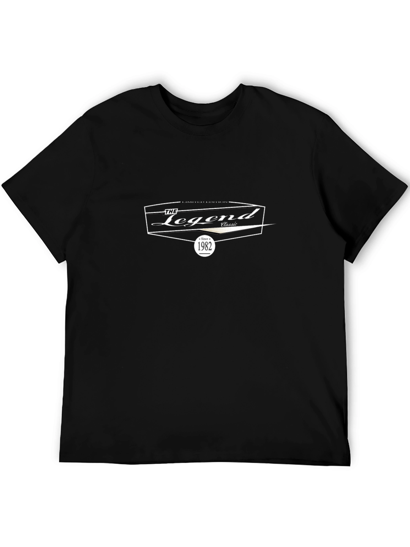The Legend 1982 Classic Black T-Shirt