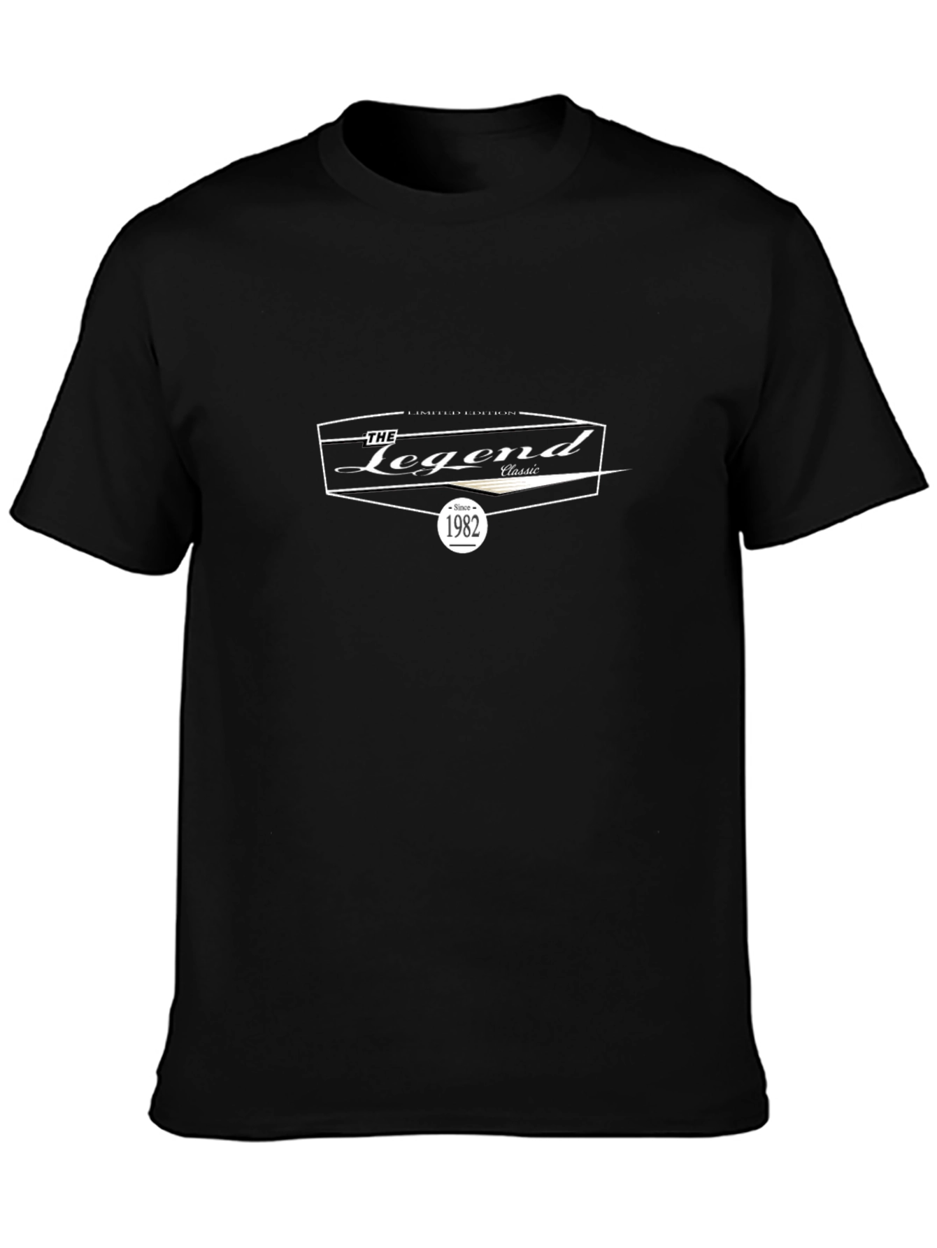 The Legend 1982 Classic Black T-Shirt