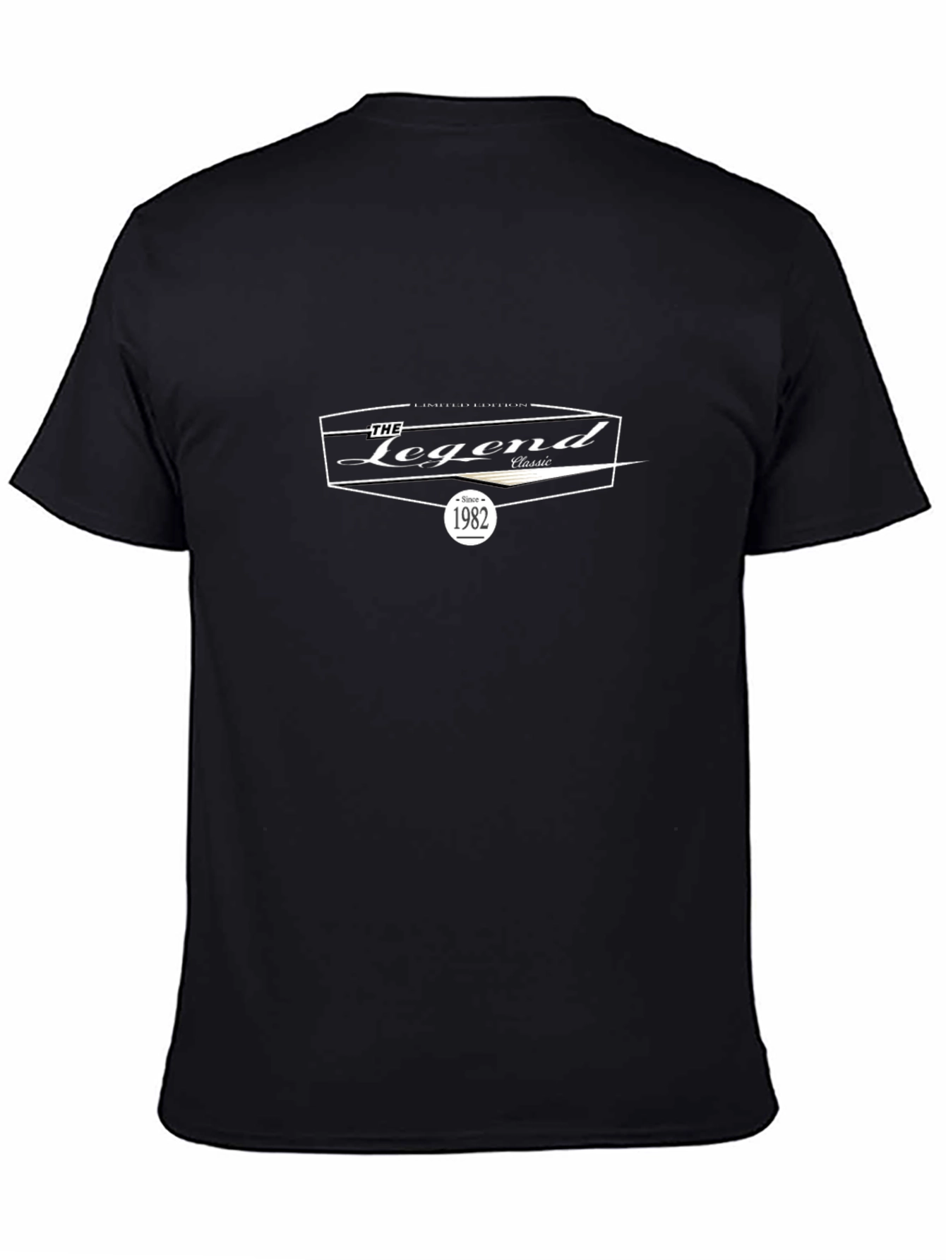 The Legend 1982 Classic Black T-Shirt
