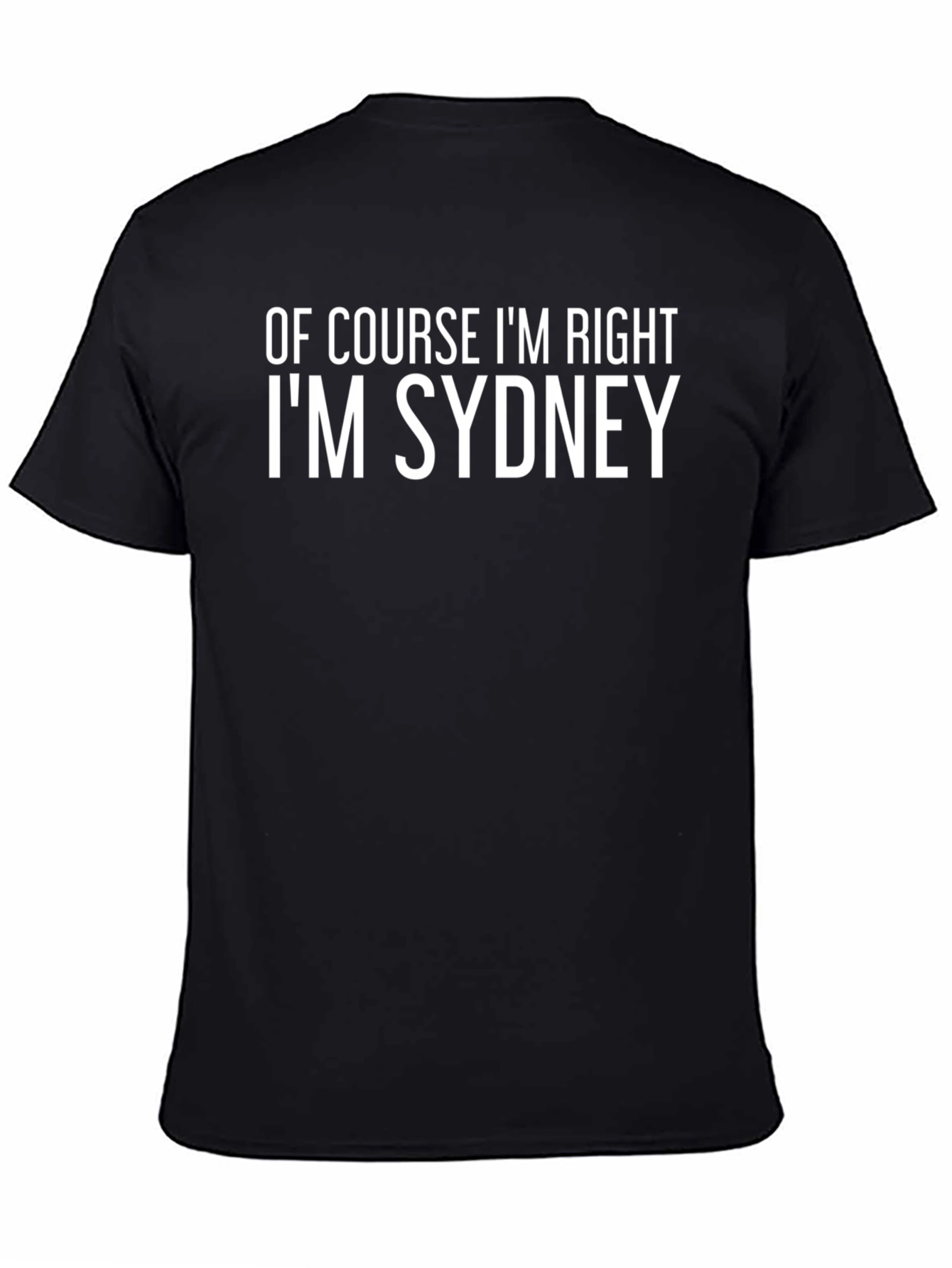 Of Course Im Right Im Sydney T-Shirt