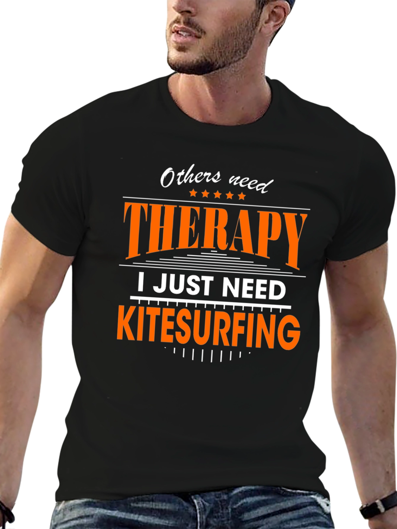 Kitesurfing Therapy T-Shirt - Funny Hobby Tee