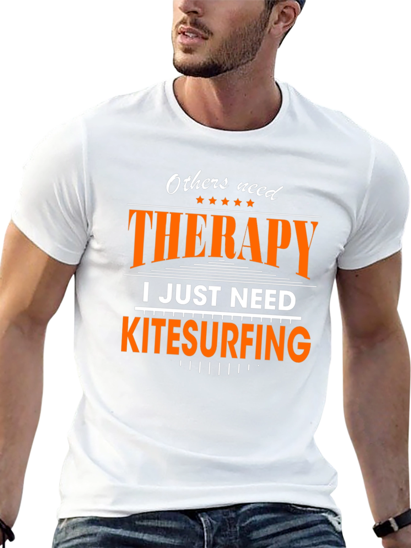 Kitesurfing Therapy T-Shirt - Funny Hobby Tee