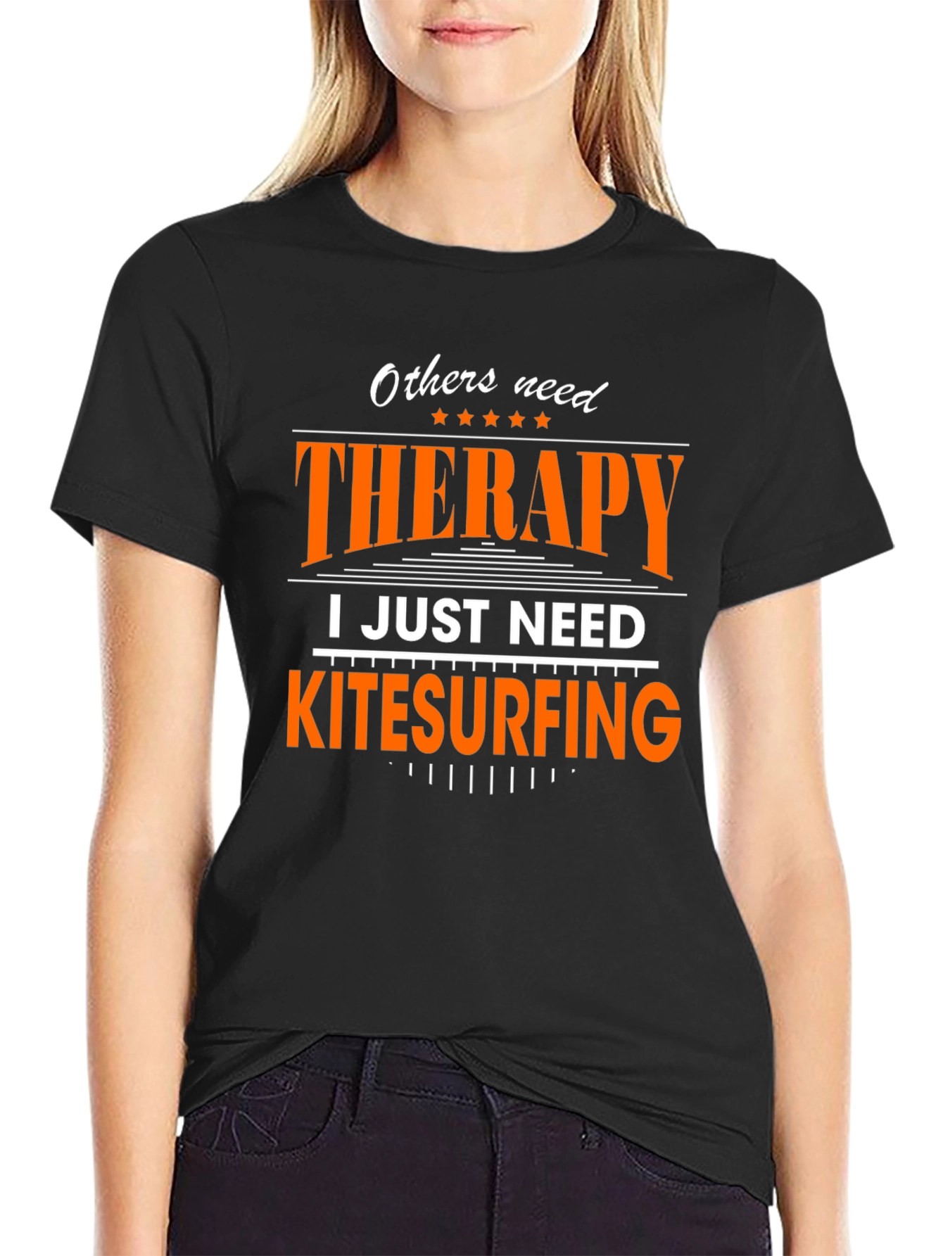 Kitesurfing Therapy T-Shirt - Funny Hobby Tee