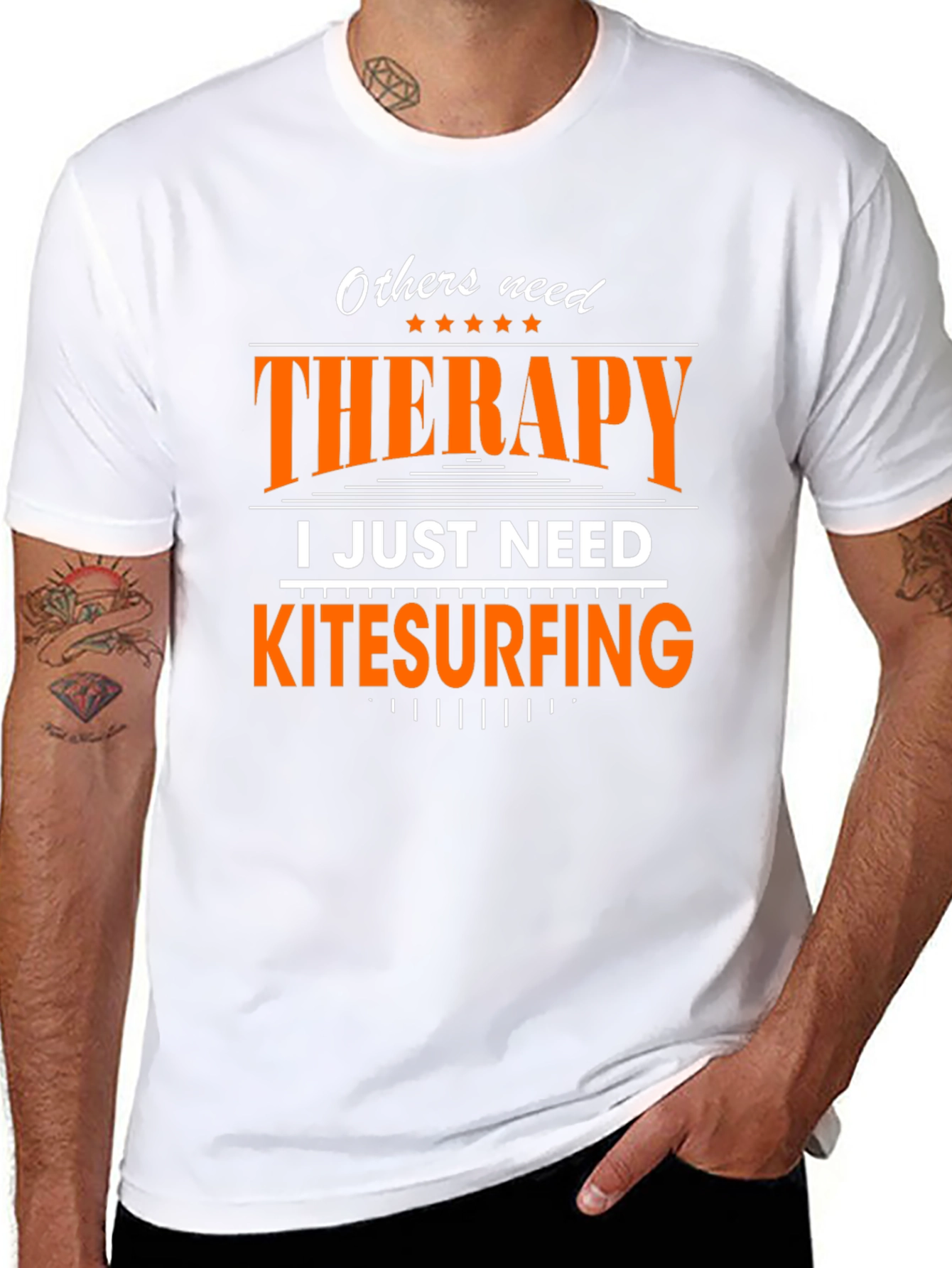 Kitesurfing Therapy T-Shirt - Funny Hobby Tee