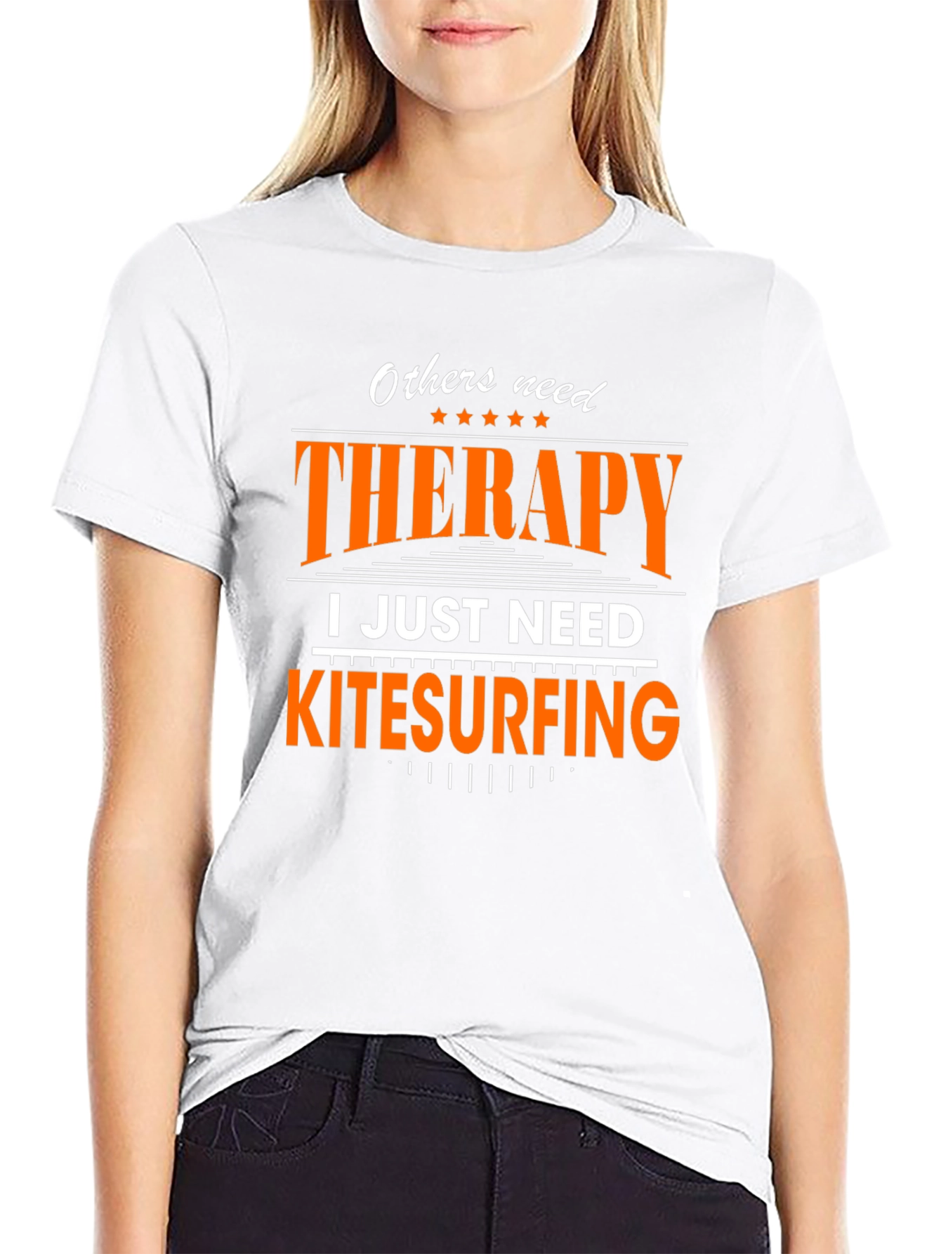 Kitesurfing Therapy T-Shirt - Funny Hobby Tee