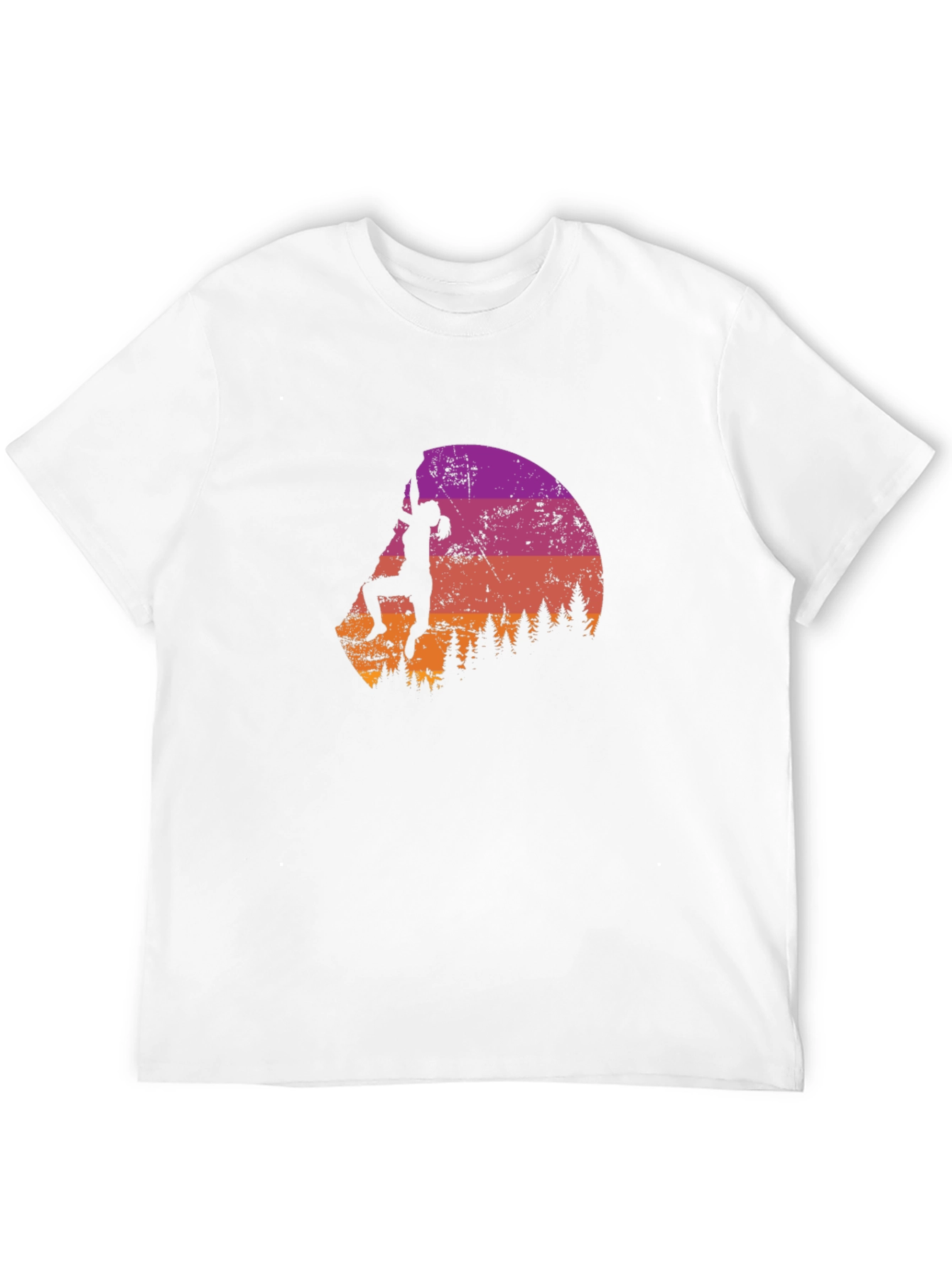 Climbing Silhouette Graphic Tee - Adventure Ready