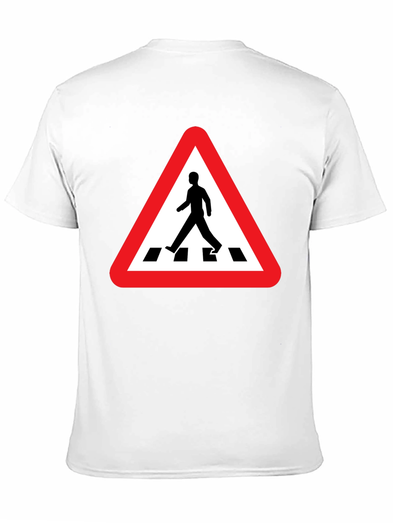 Pedestrian Crossing Black T-Shirt