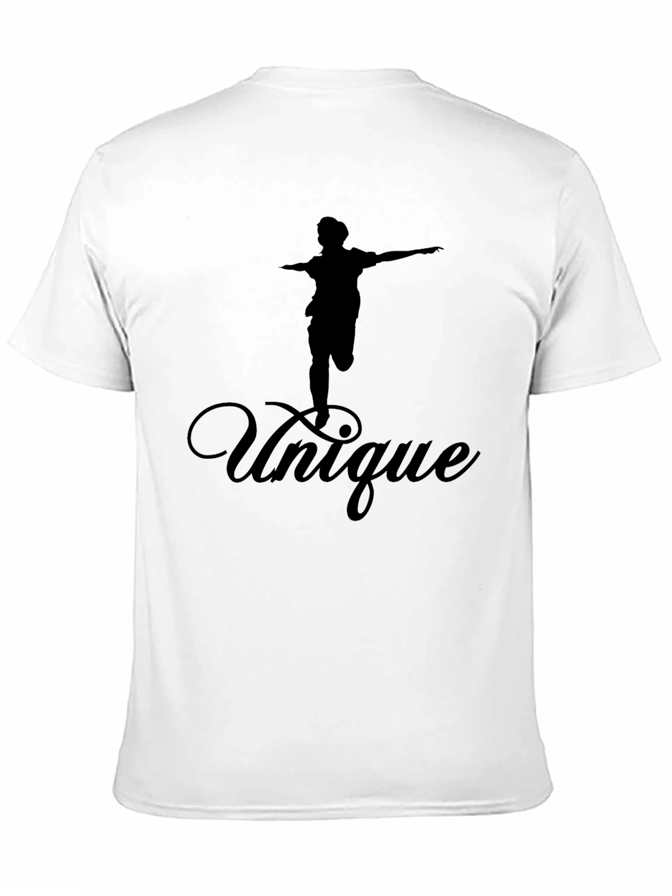 Unique Graphic Tee - Black T-Shirt