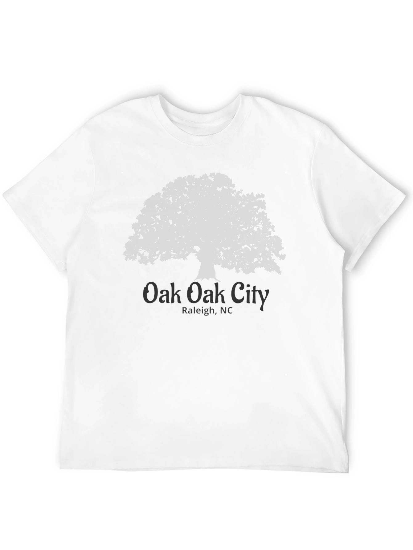 Oak City Raleigh NC T-Shirt - Mens Graphic Tee