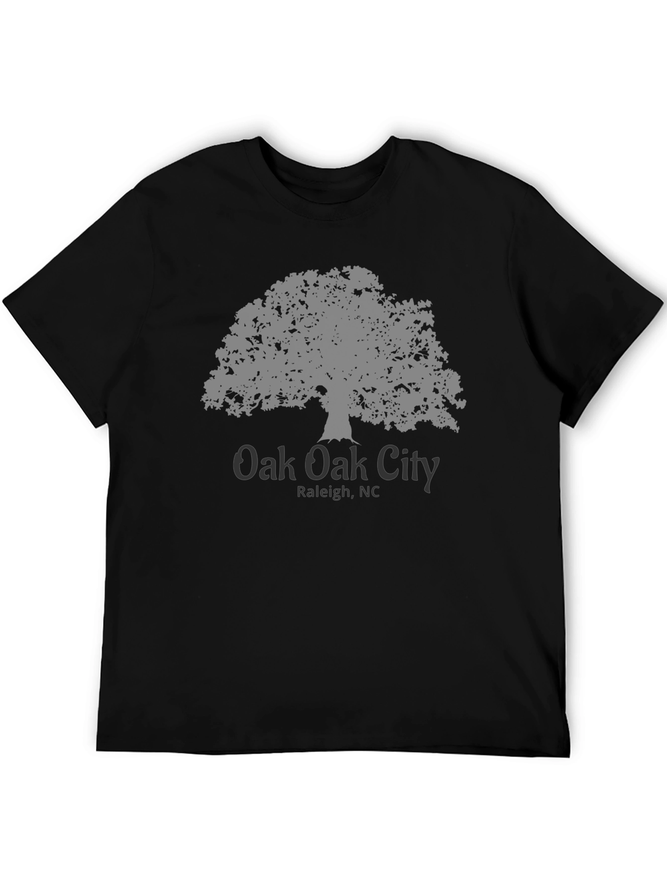 Oak City Raleigh NC T-Shirt - Mens Graphic Tee