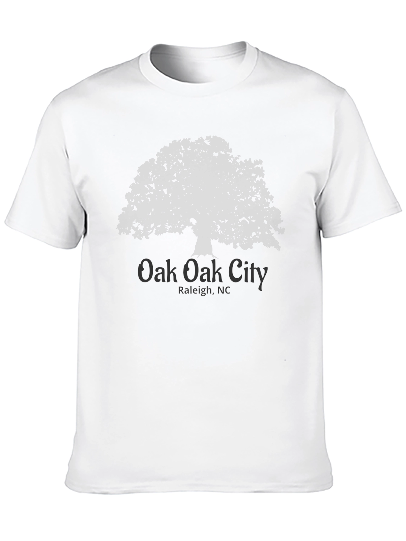 Oak City Raleigh NC T-Shirt - Mens Graphic Tee