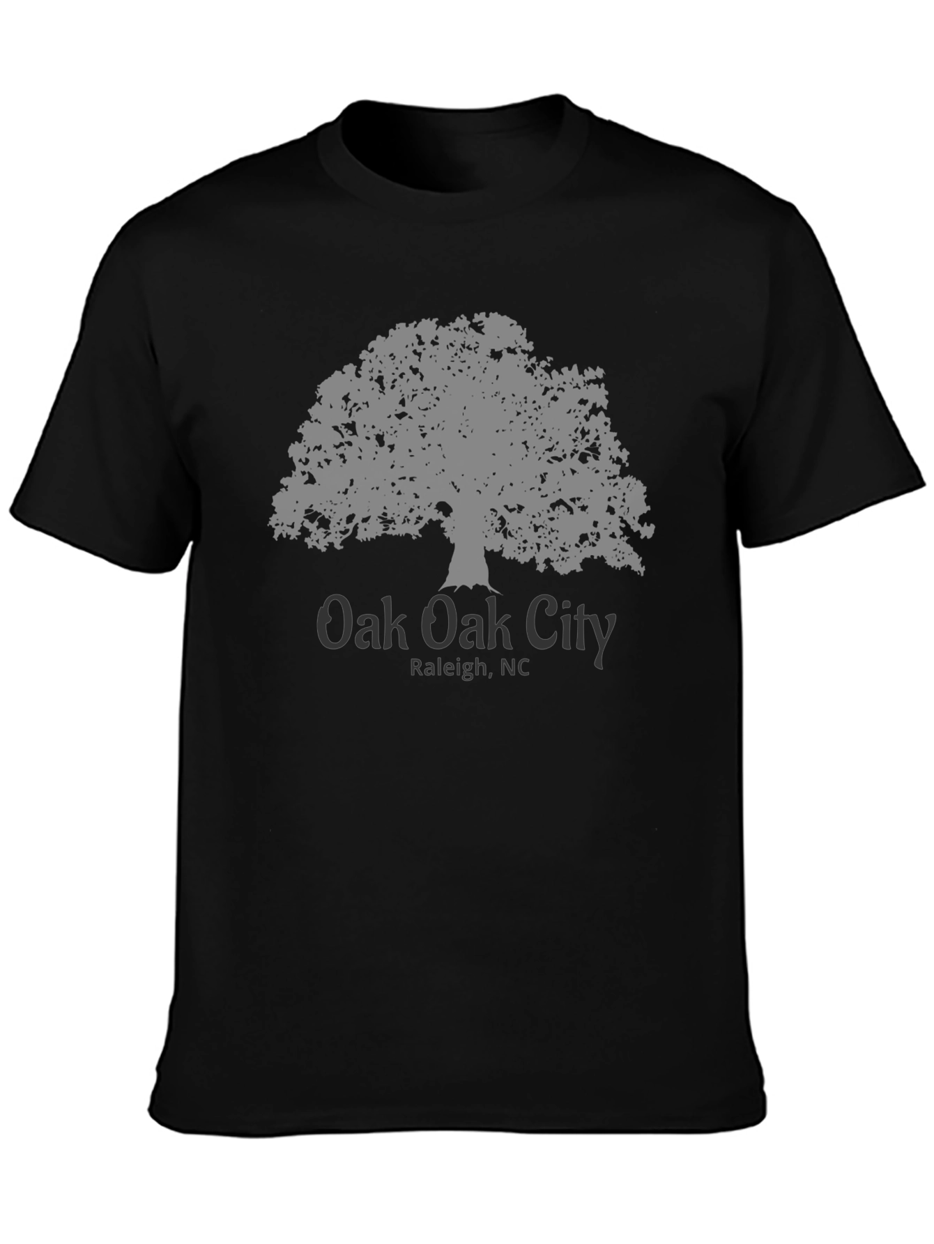 Oak City Raleigh NC T-Shirt - Mens Graphic Tee
