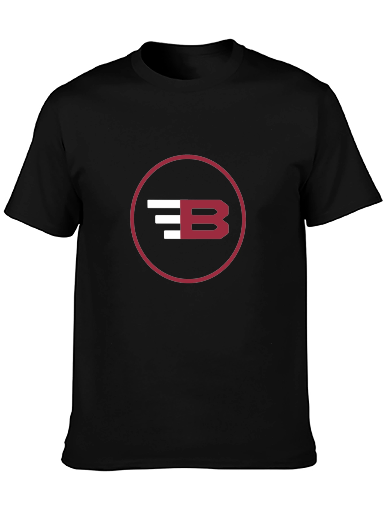 Modern Black Graphic Tee