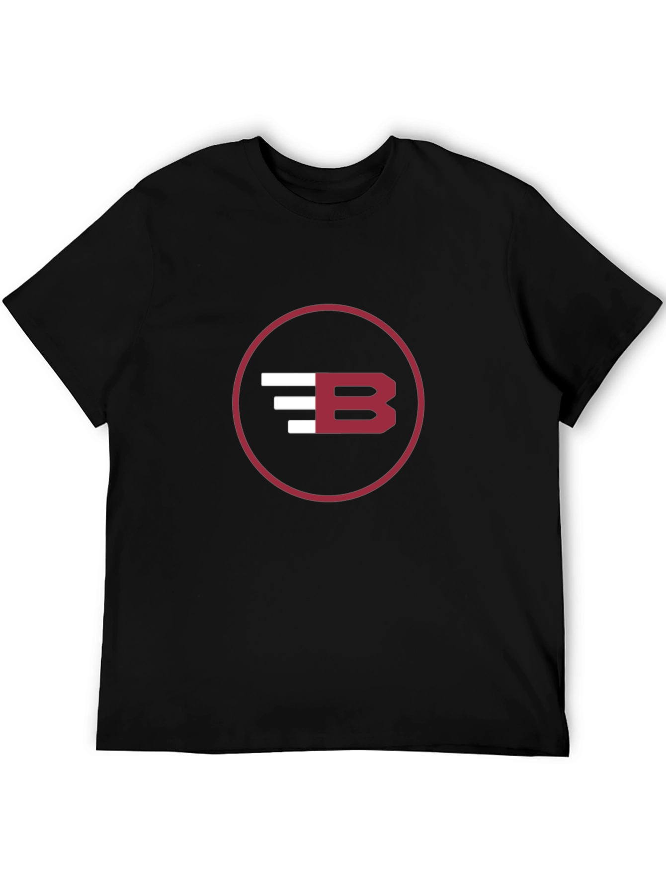 Modern Black Graphic Tee