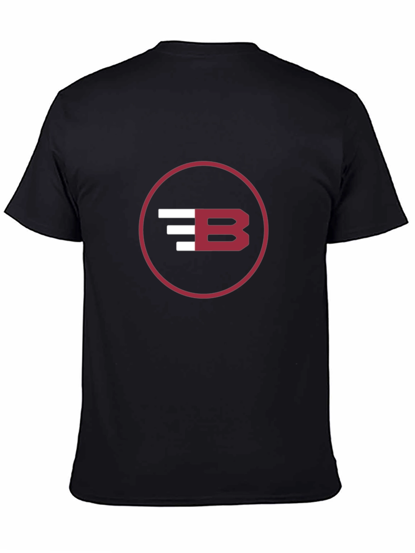 Modern Black Graphic Tee