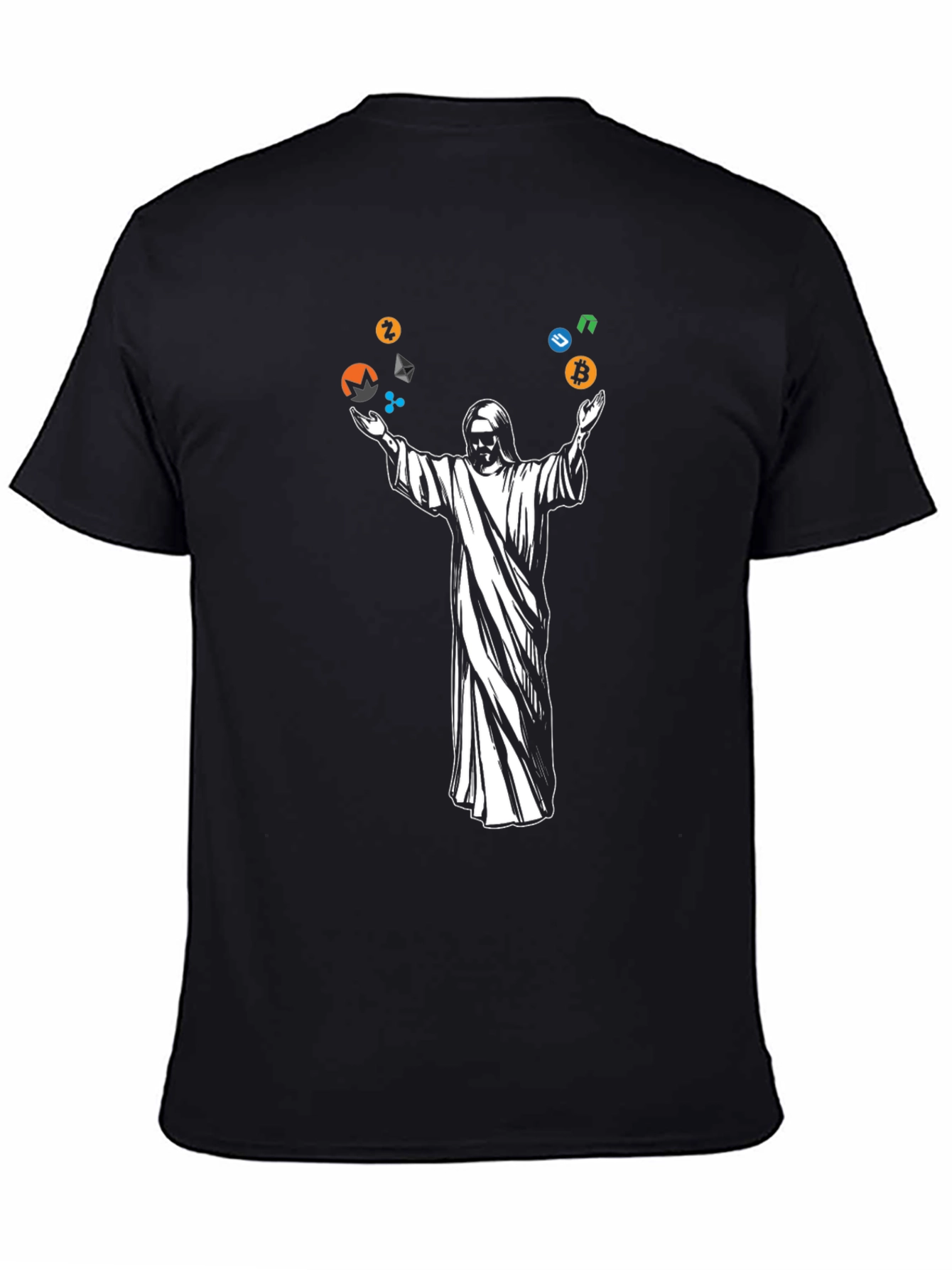 Crypto Jesus Black T-Shirt