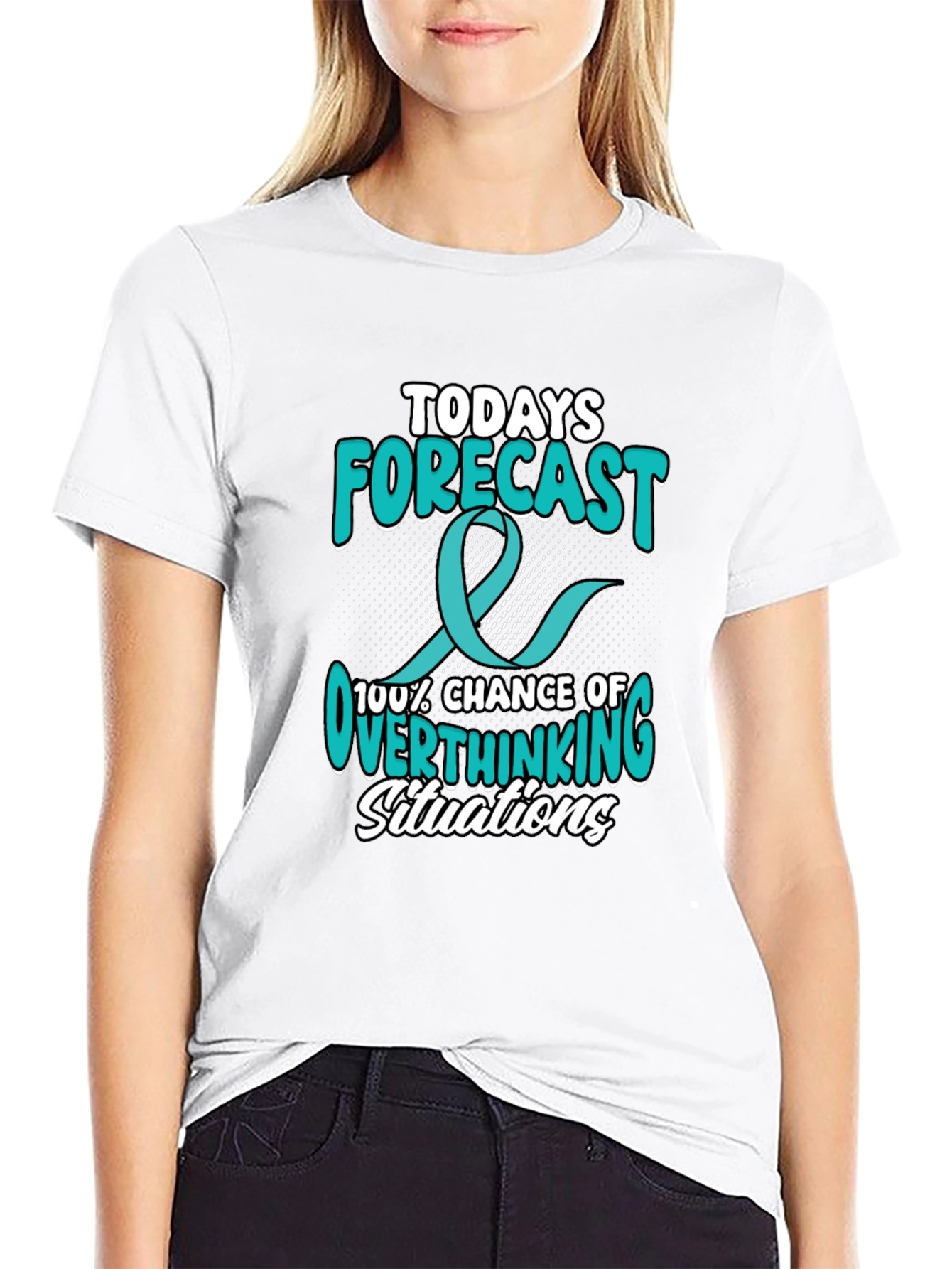 Overthinking Situation Forecast Graphic Tee