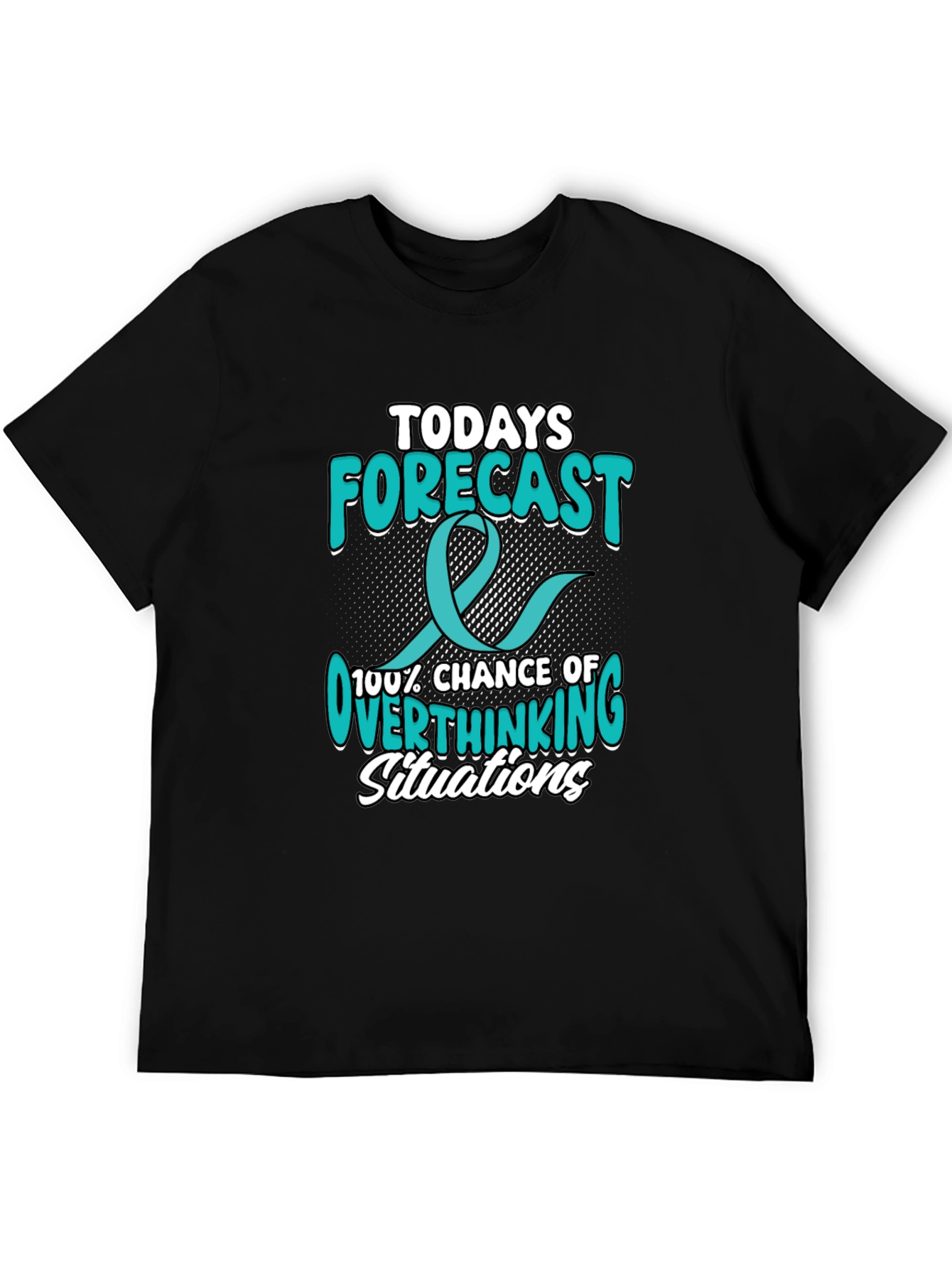 Overthinking Situation Forecast Graphic Tee